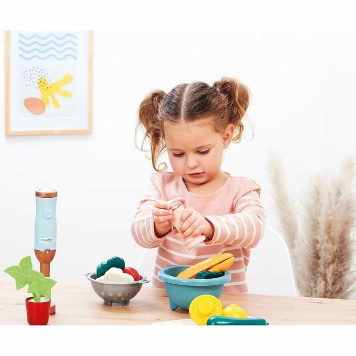 Set de feluri de mâncare Ecoiffier Delicious - Jucarii si jocuri, Imitații de jocuri