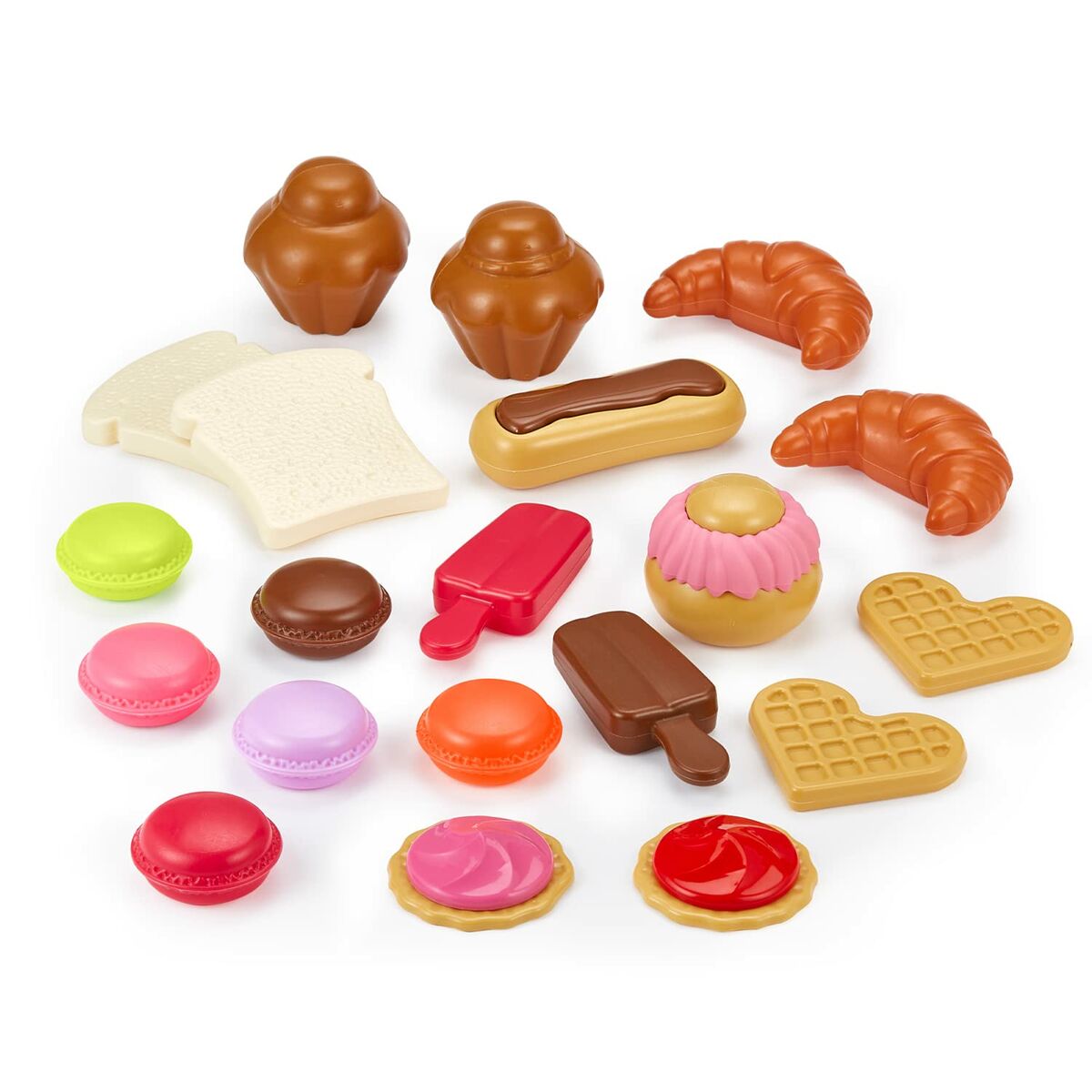 Set de feluri de mâncare Ecoiffier Food Box - Jucarii si jocuri, Imitații de jocuri