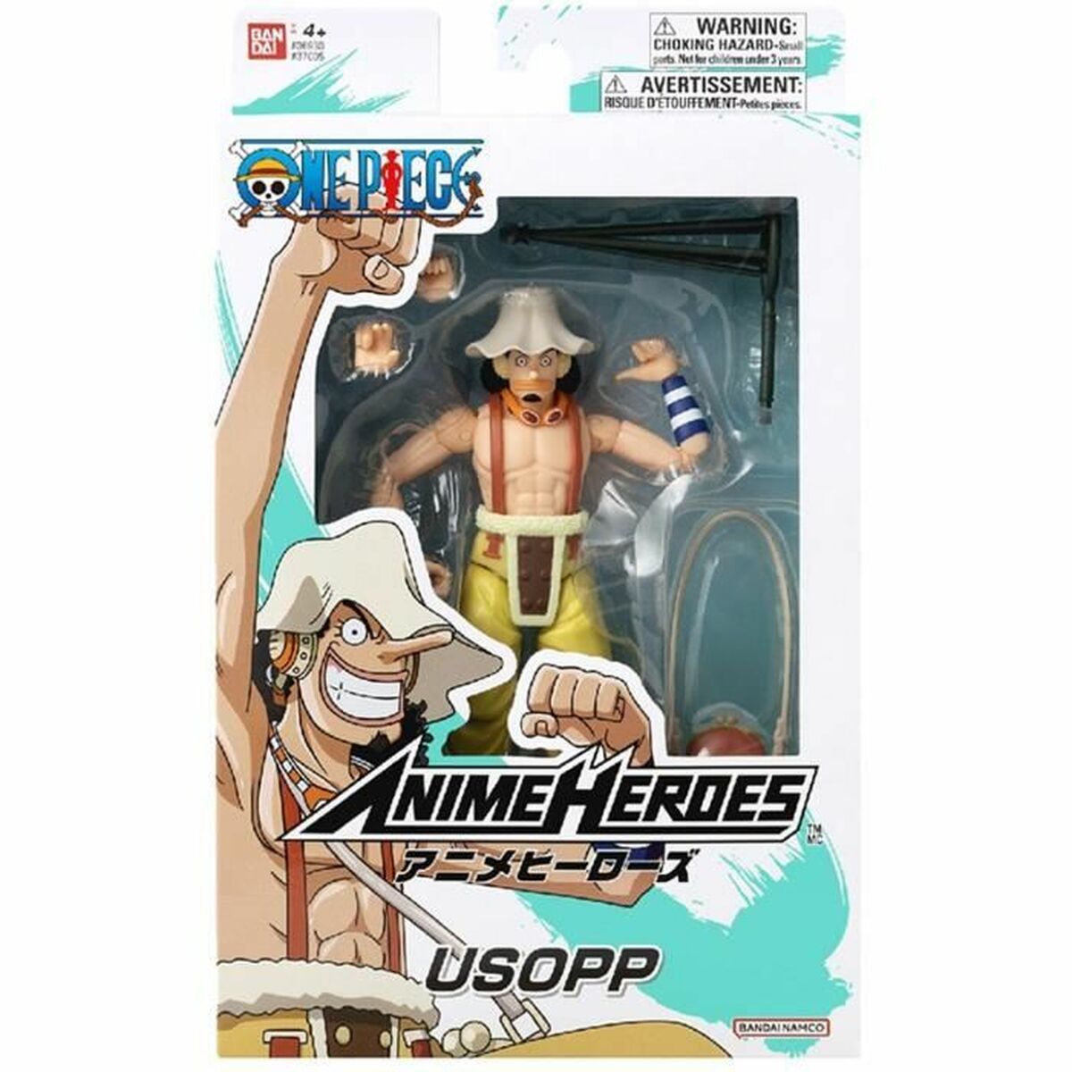 Figurine de Acțiune Bandai One Piece - Usopp (37005) 17 cm 1 Piese - Jucarii si jocuri, Păpuși și figurine