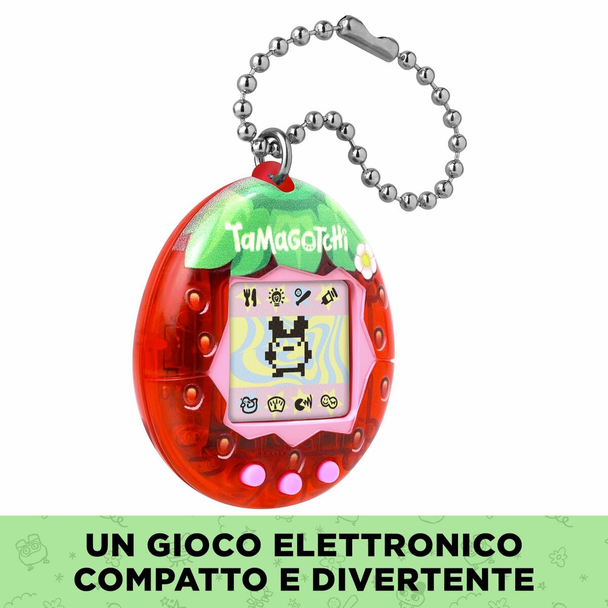 Animal de Companie Interactiv Tamagotchi Fresh Strawberry - Jucarii si jocuri, Jucării electronice