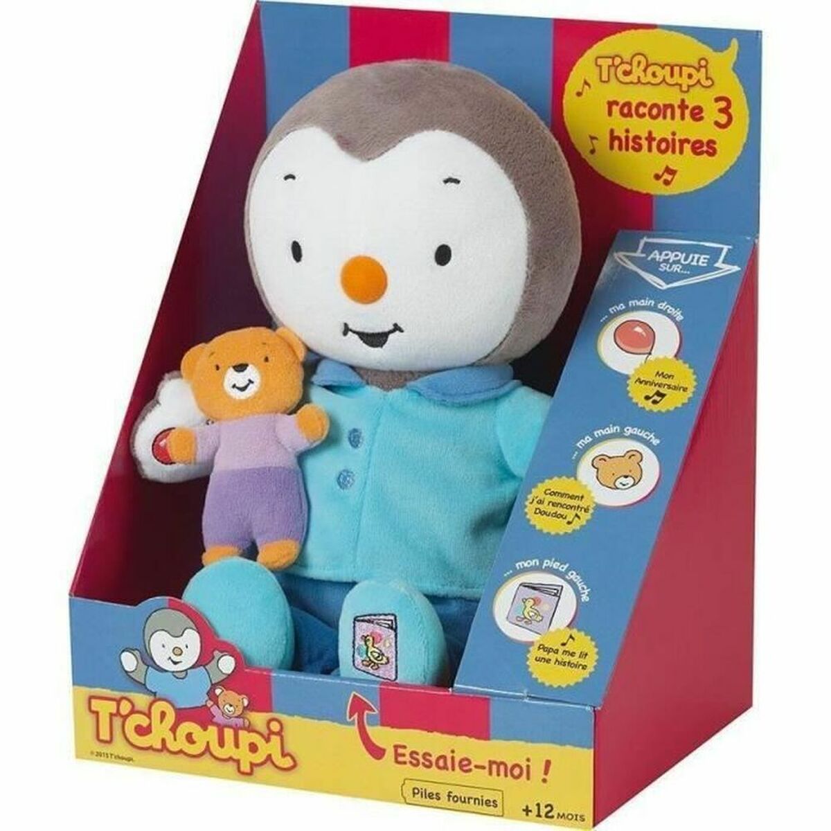 Animal de Companie Interactiv Jemini T'choupi 30 cm - Jucarii si jocuri, Jucării electronice
