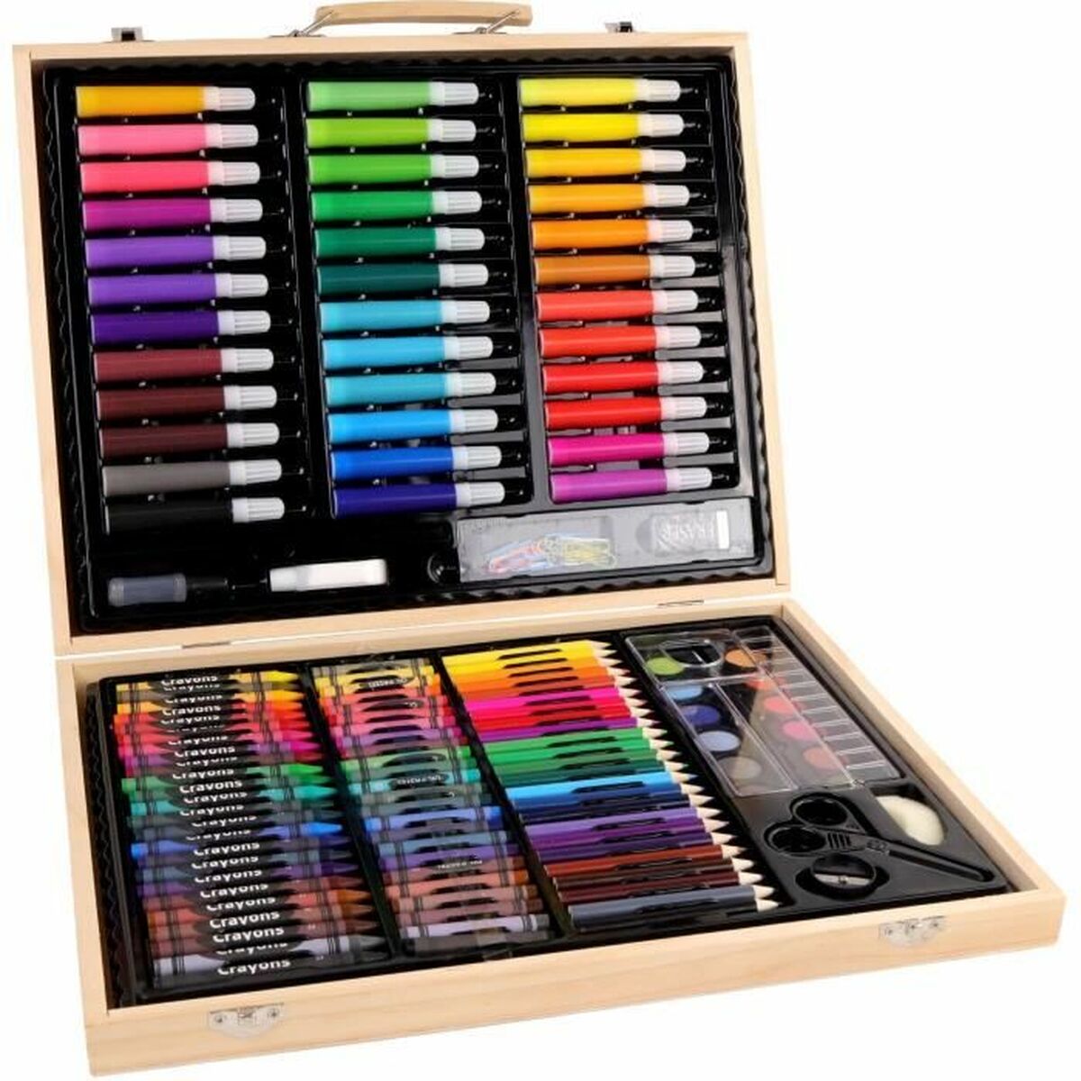 Set pentru desen Multicolor 150 Piese - Jucarii si jocuri, Activități creative