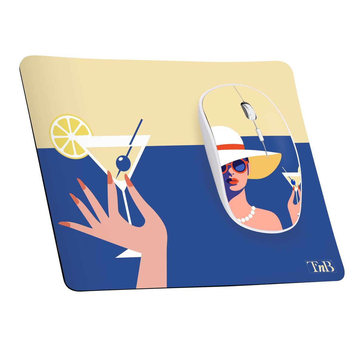 Covoraș de șoarece T'NB EXCLUSIV COCKTAIL - Tehnică de calcul, Accesorii