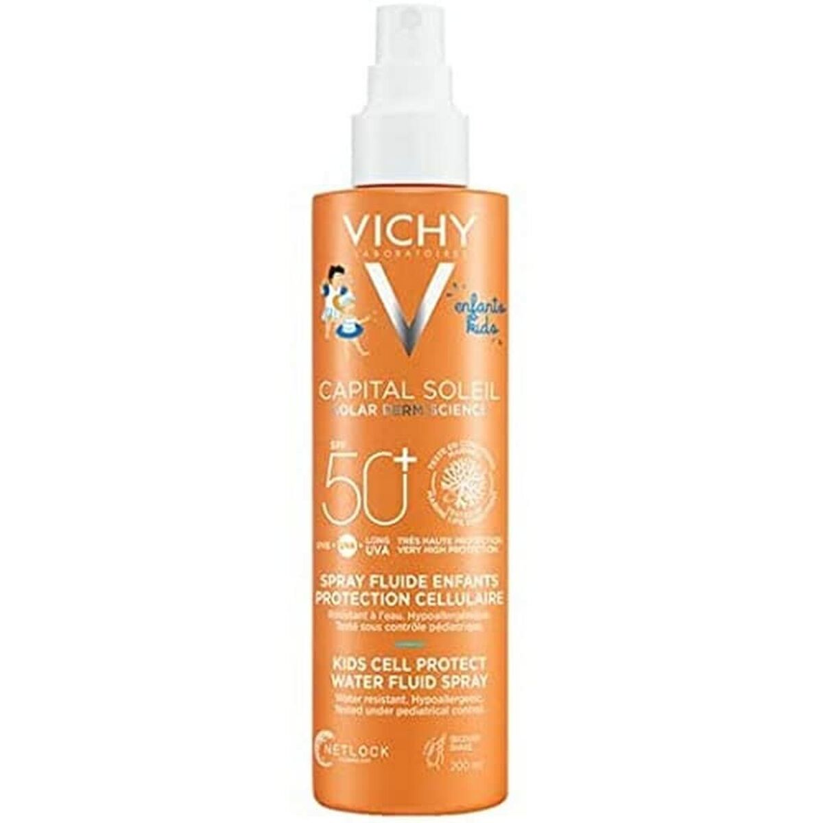 Protector Solar pentru Copii Spray Vichy Capital Soleil 200 ml SPF 50+ - Bebelus, Igienă și îngrijire