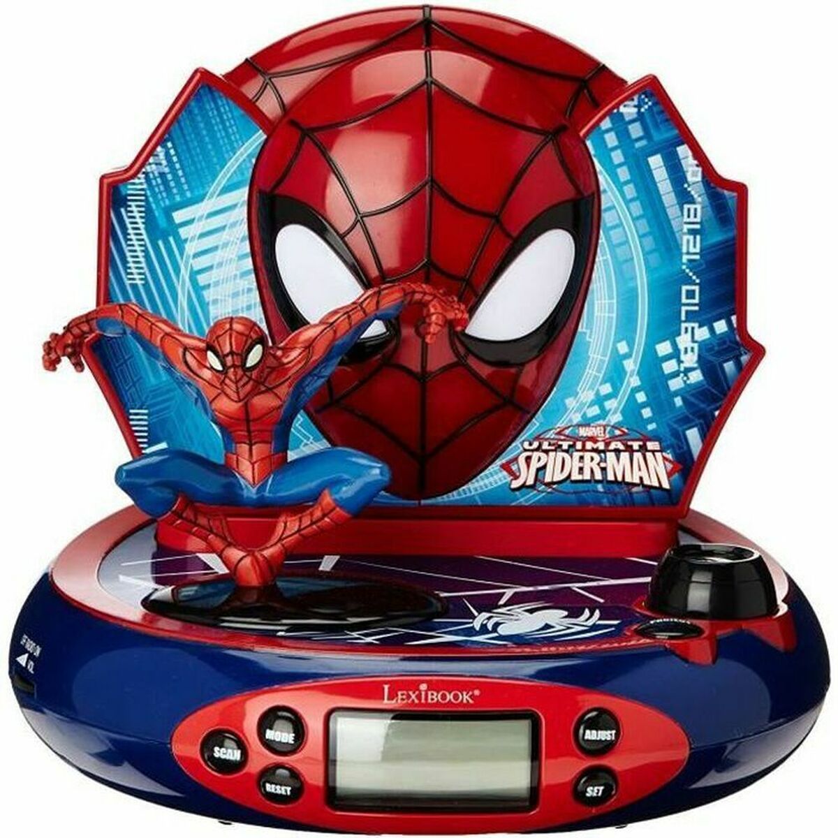 Ceas Deșteptător Lexibook Spider-Man Proiector - Jucarii si jocuri, Jucării electronice