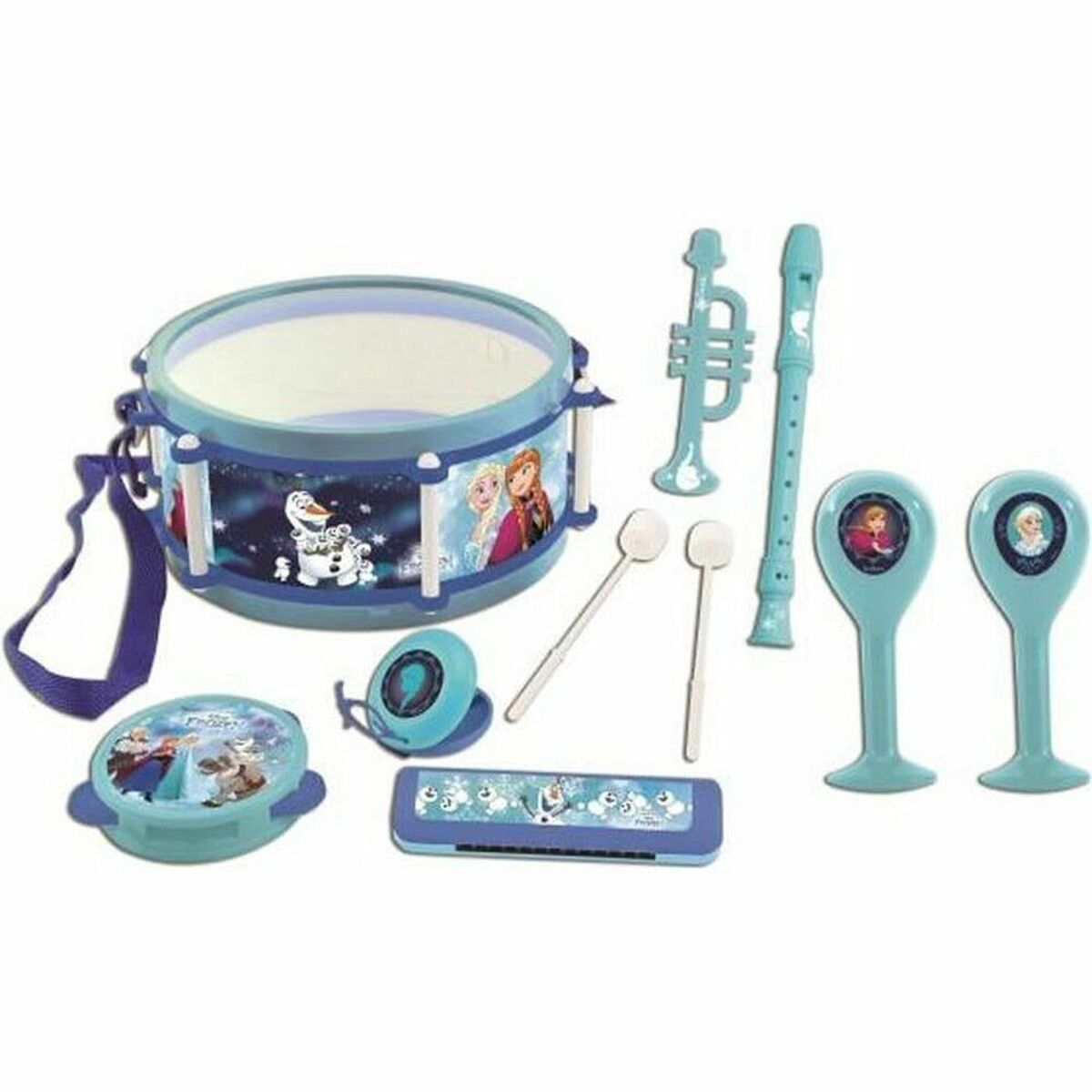 Jucărie Set de instrumente muzicale Lexibook Frozen Plastic 7 Piese - Jucarii si jocuri, Instrumente muzicale pentru copii