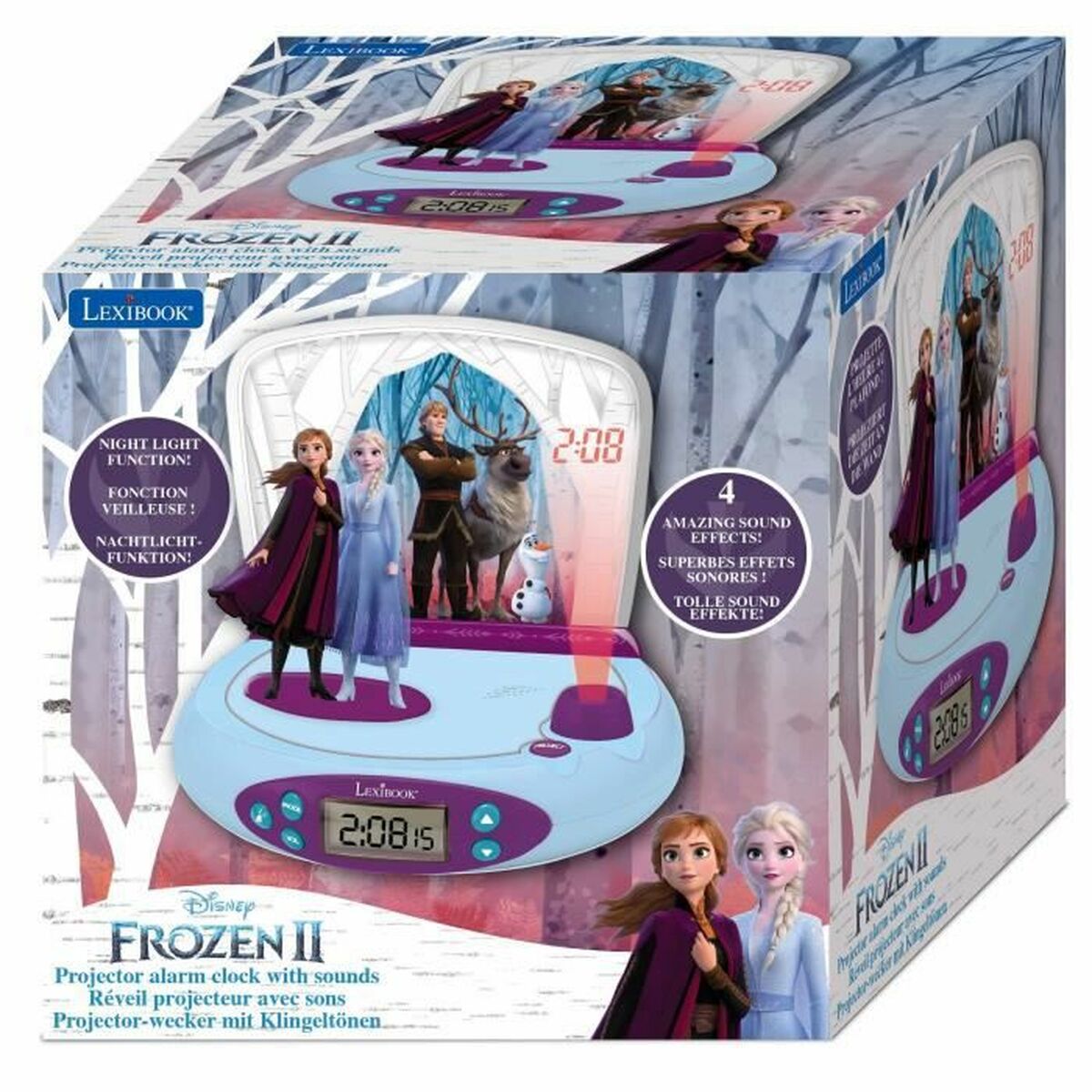 Ceas Deșteptător Lexibook Frozen 2 - Jucarii si jocuri, Jucării electronice