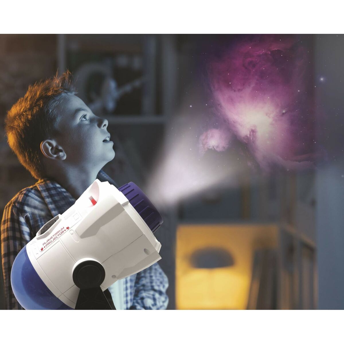Proiector LED Galaxie Lexibook 360º Planetariu - Jucarii si jocuri, Învățare și educație