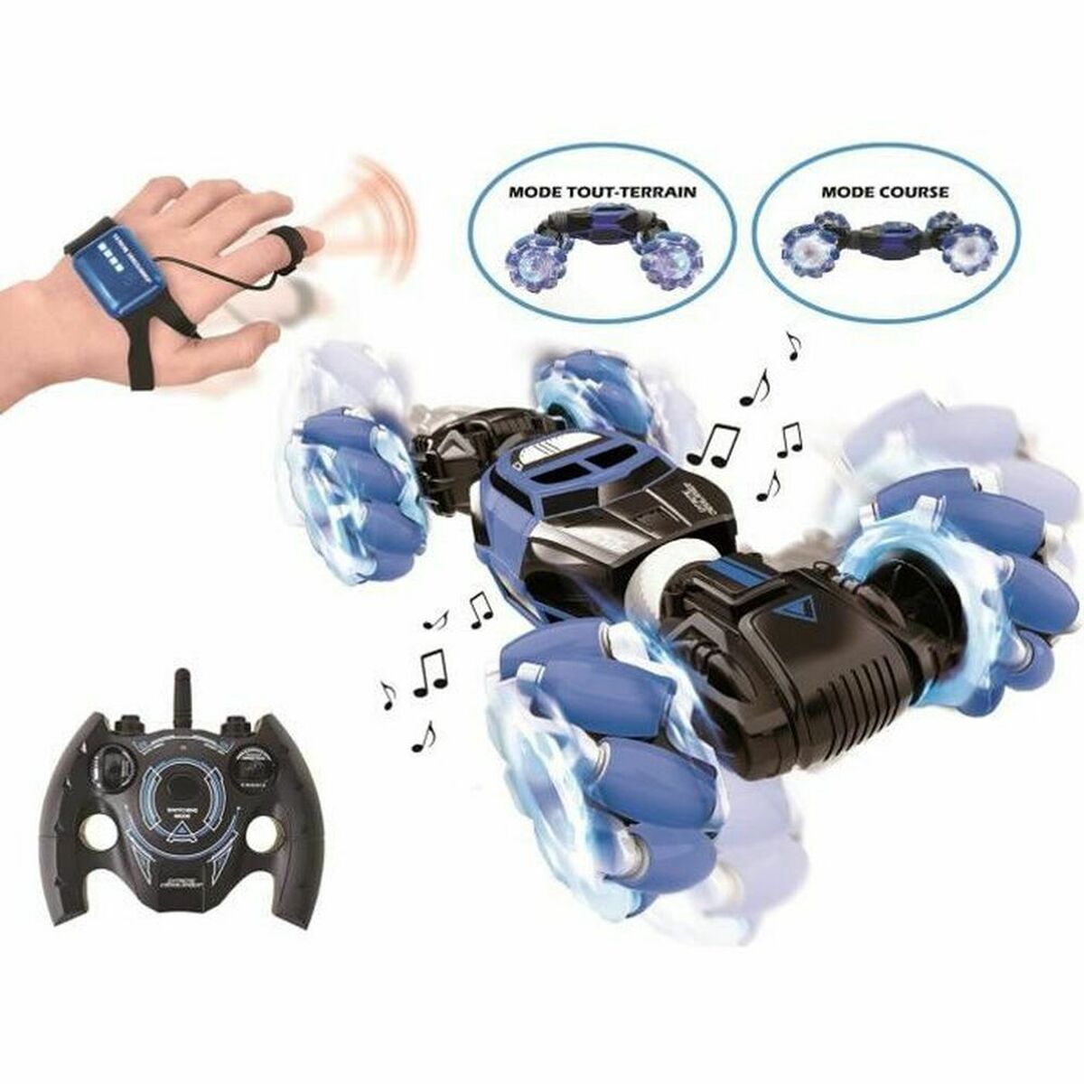 Vehicul Radio Control Lexibook Extreme Crosslander Toate tipurile de teren Brățară - Jucarii si jocuri, Vehicule