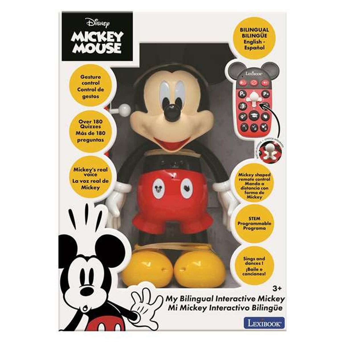 Jucărie interactivă Mickey Mouse 29,8 x 21 x 13,1 cm - Jucarii si jocuri, Jucării electronice