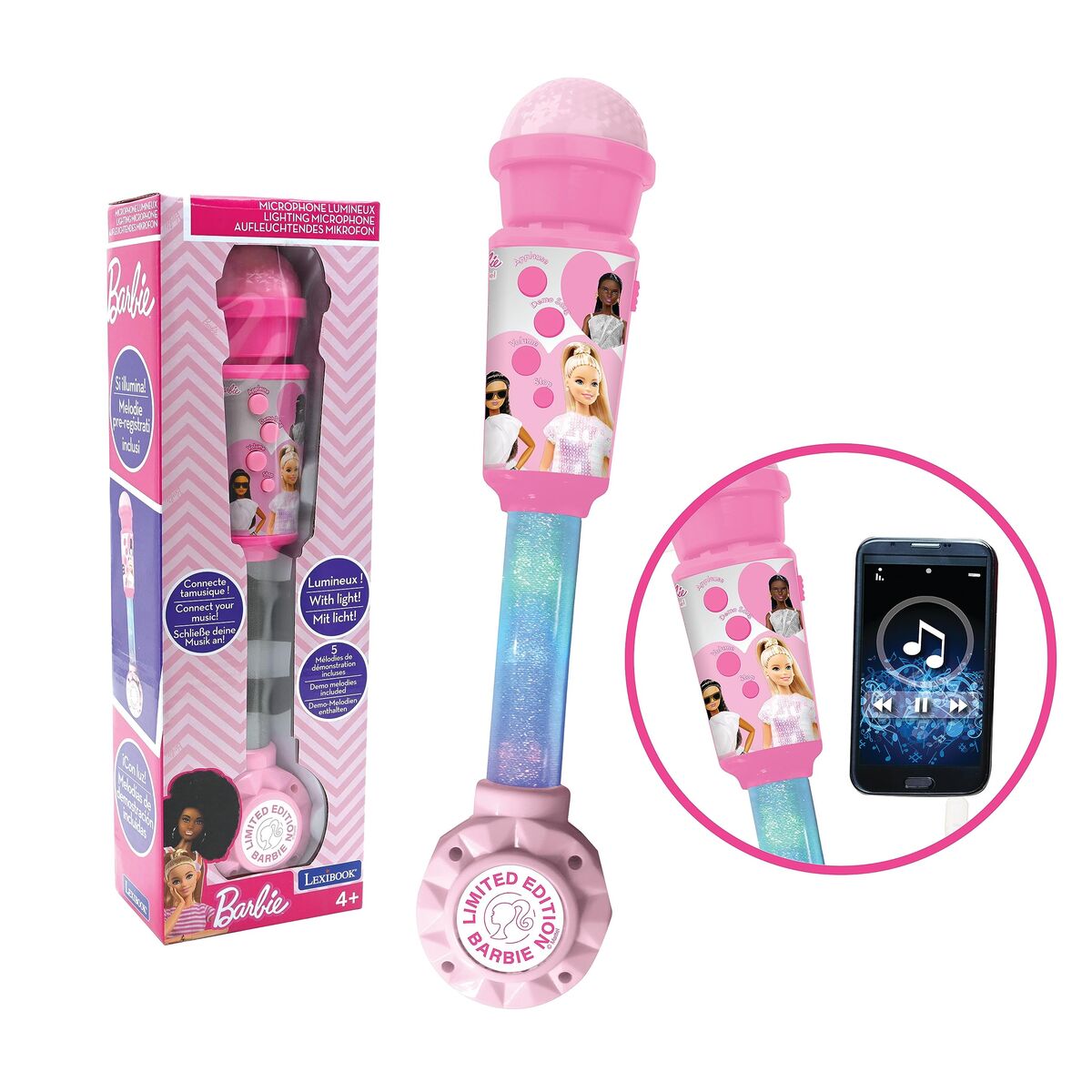 Microfon Karaoke Barbie - Jucarii si jocuri, Jucării electronice