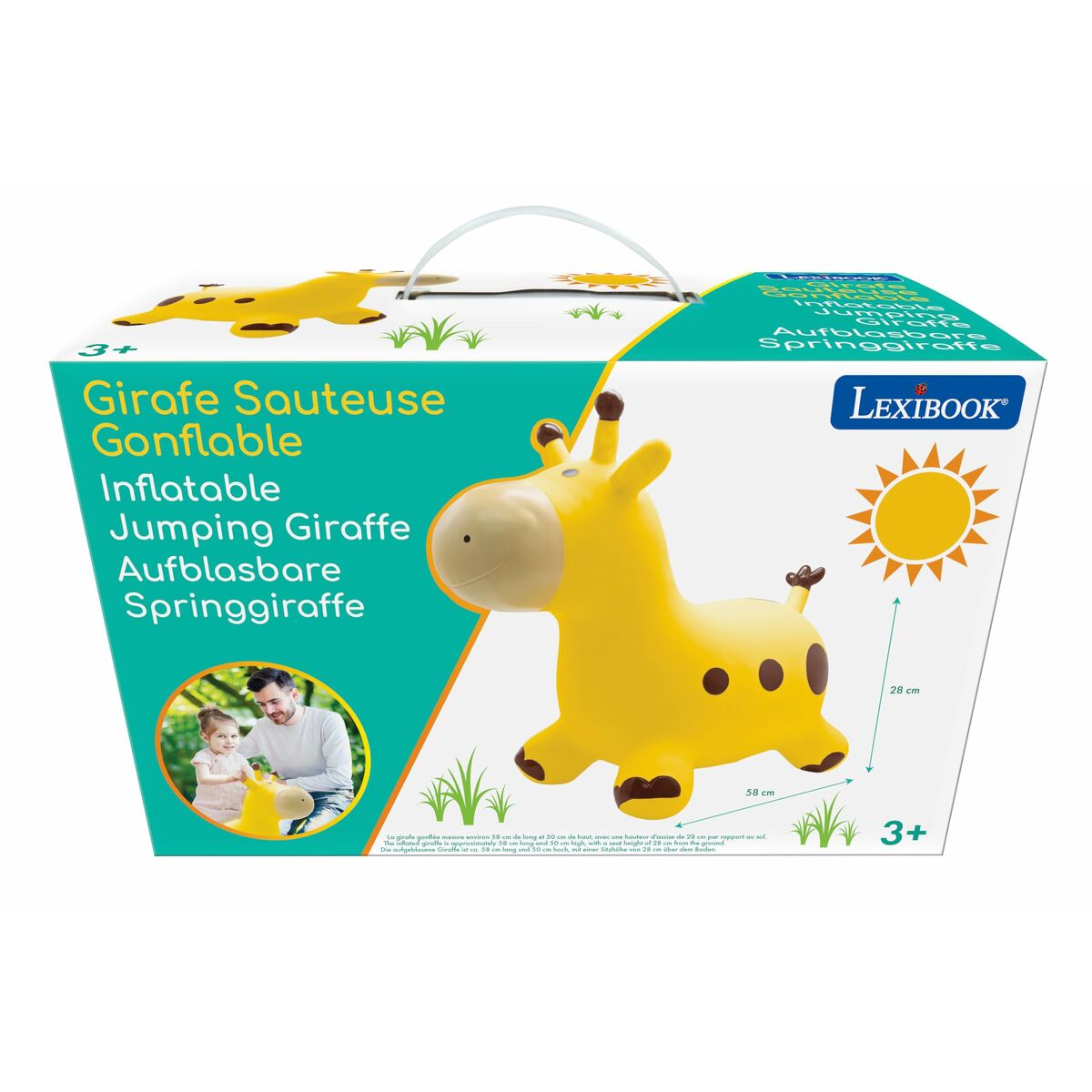 Coardă pentru sărituri Lexibook giraffe - Sport și în aer liber, Sporturi recreative