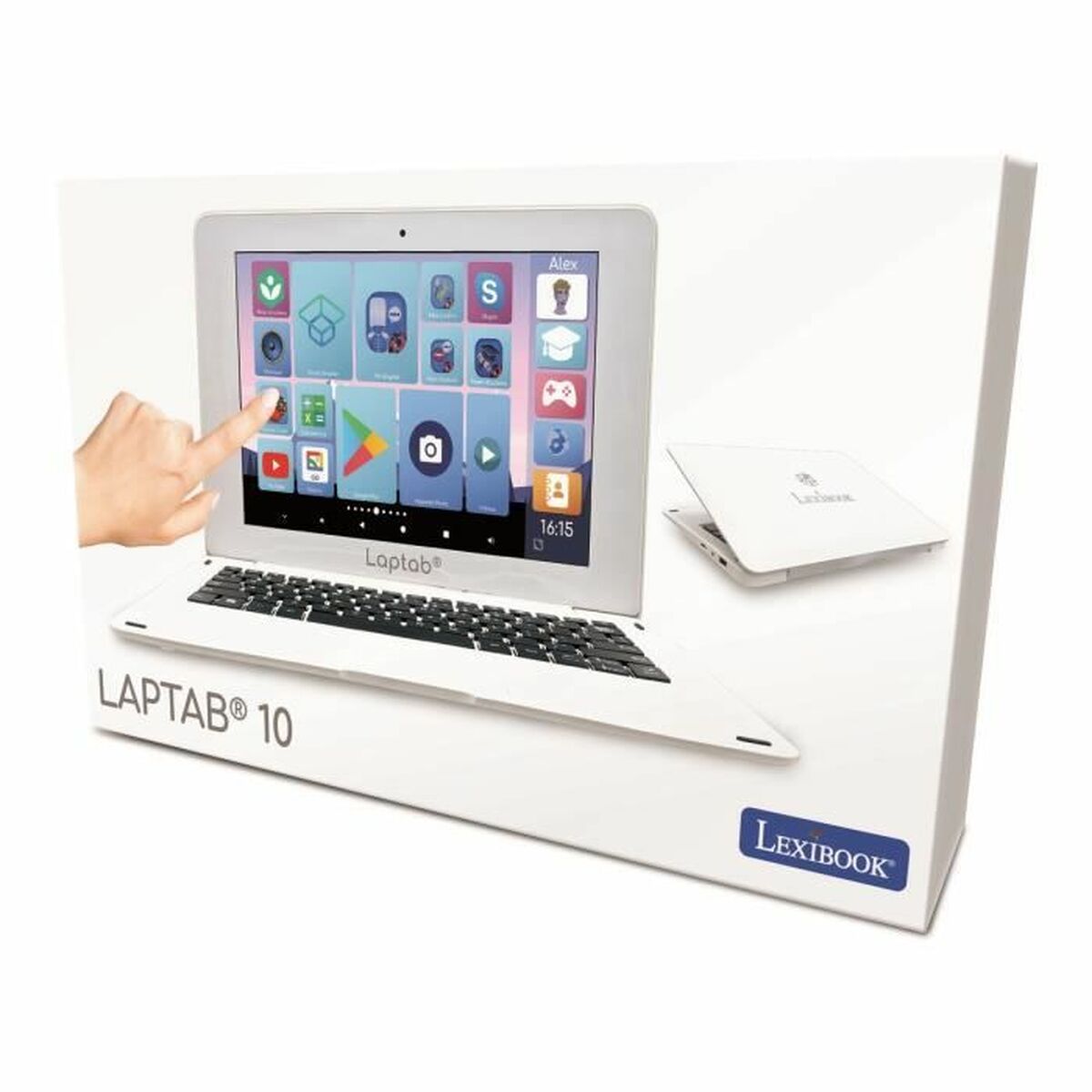 Laptop jucărie Lexibook LAPTAB - Jucarii si jocuri, Jucării electronice