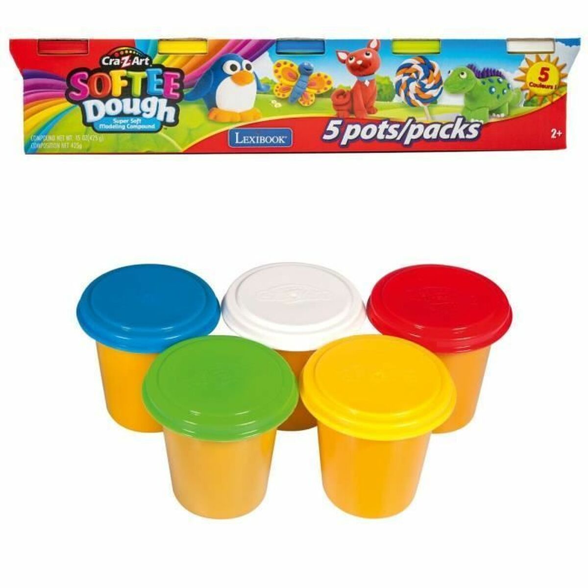 Joc de Plastilină Lexibook - Jucarii si jocuri, Activități creative