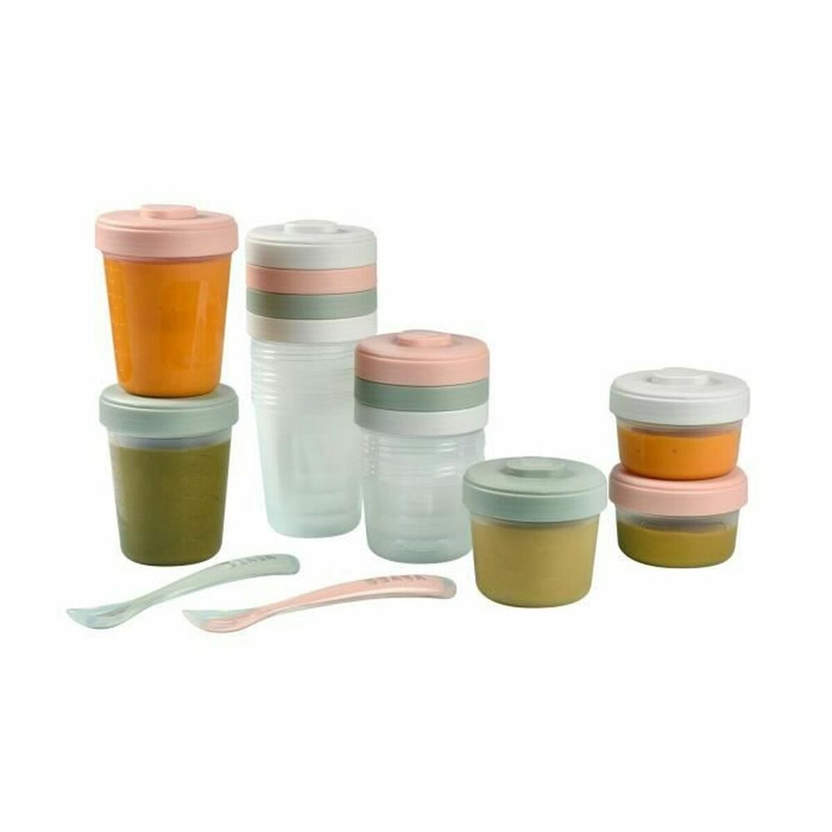 Set de recipiente pentru mâncare de bebe Béaba - Bebelus, Alăptarea și hrănirea