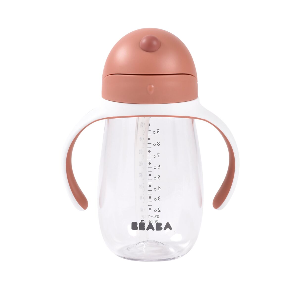 Paharul de învăţare Béaba Teracotă 300 ml - Bebelus, Alăptarea și hrănirea