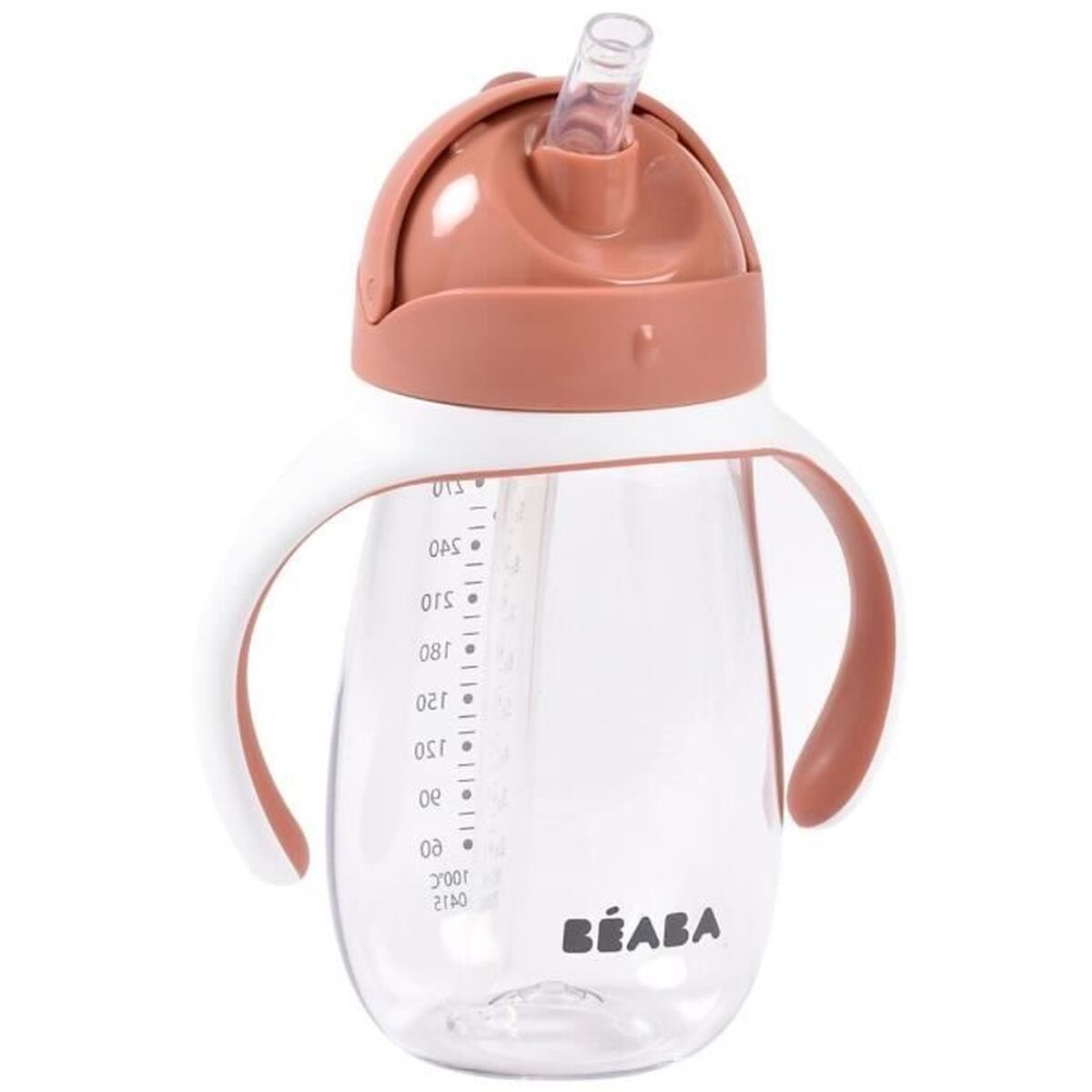 Paharul de învăţare Béaba Teracotă 300 ml - Bebelus, Alăptarea și hrănirea