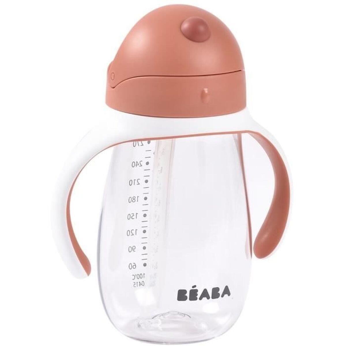 Paharul de învăţare Béaba Teracotă 300 ml - Bebelus, Alăptarea și hrănirea