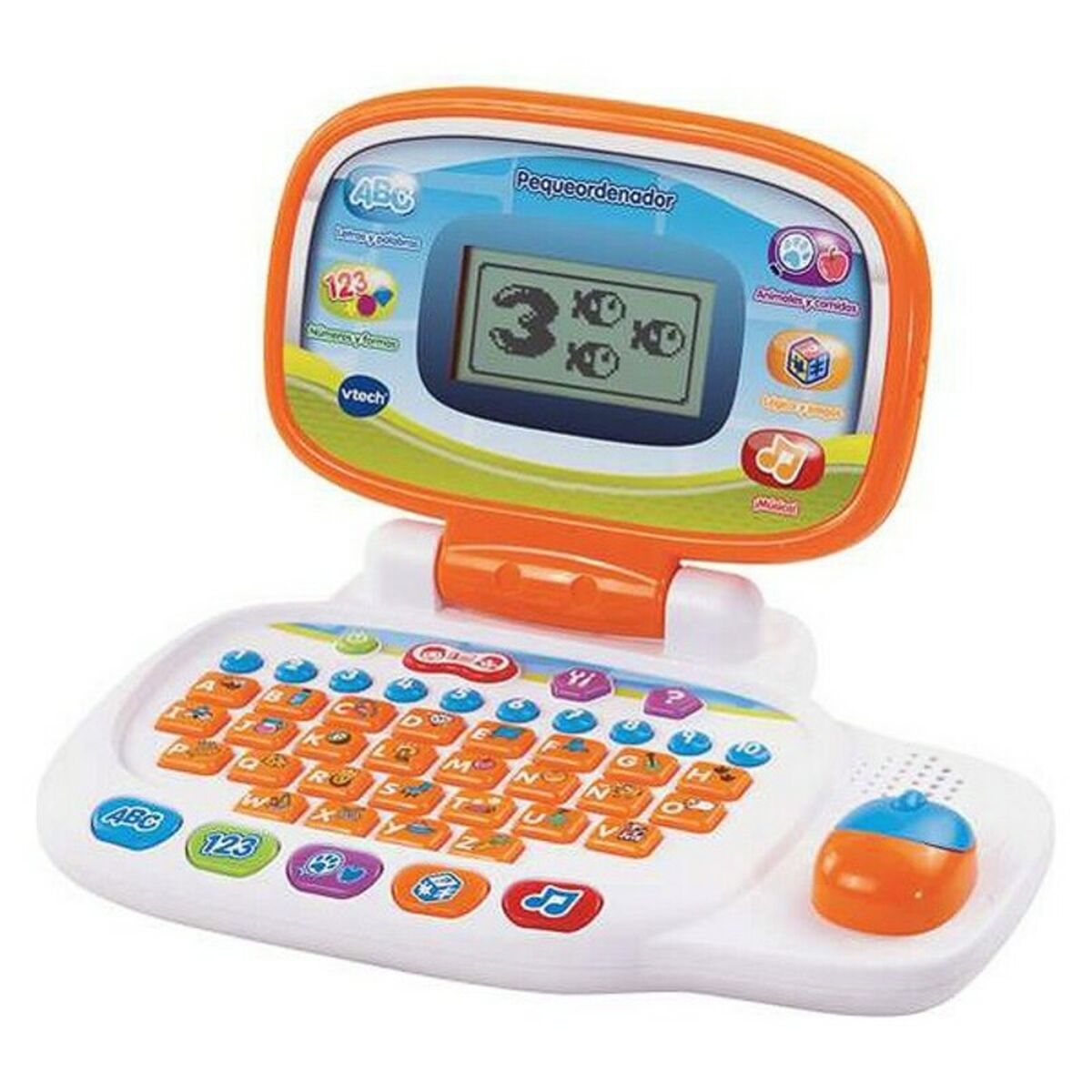 Laptop Vtech Sunet Portocaliu (Es) - Bebelus, Jucăriile copilăriei timpurii