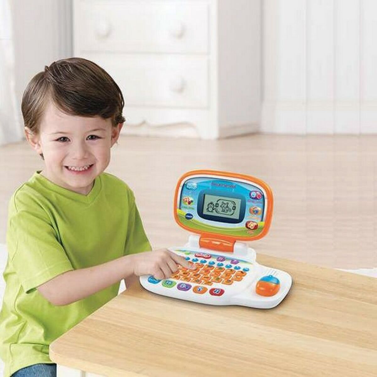 Laptop Vtech Sunet Portocaliu (Es) - Bebelus, Jucăriile copilăriei timpurii