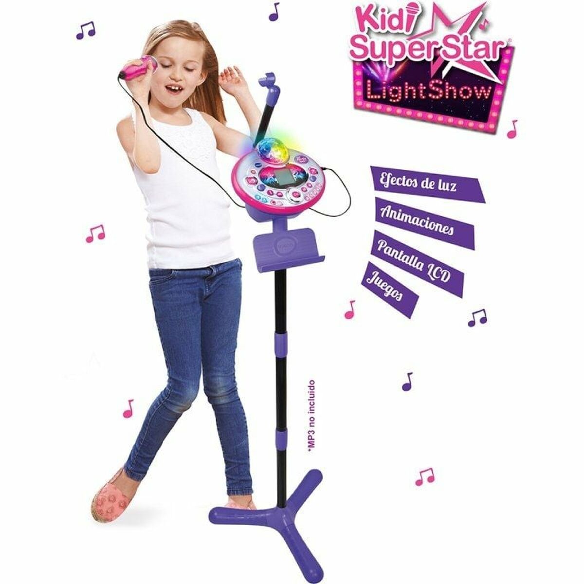 Microfon Karaoke Vtech 80-165822 - Jucarii si jocuri, Jucării electronice