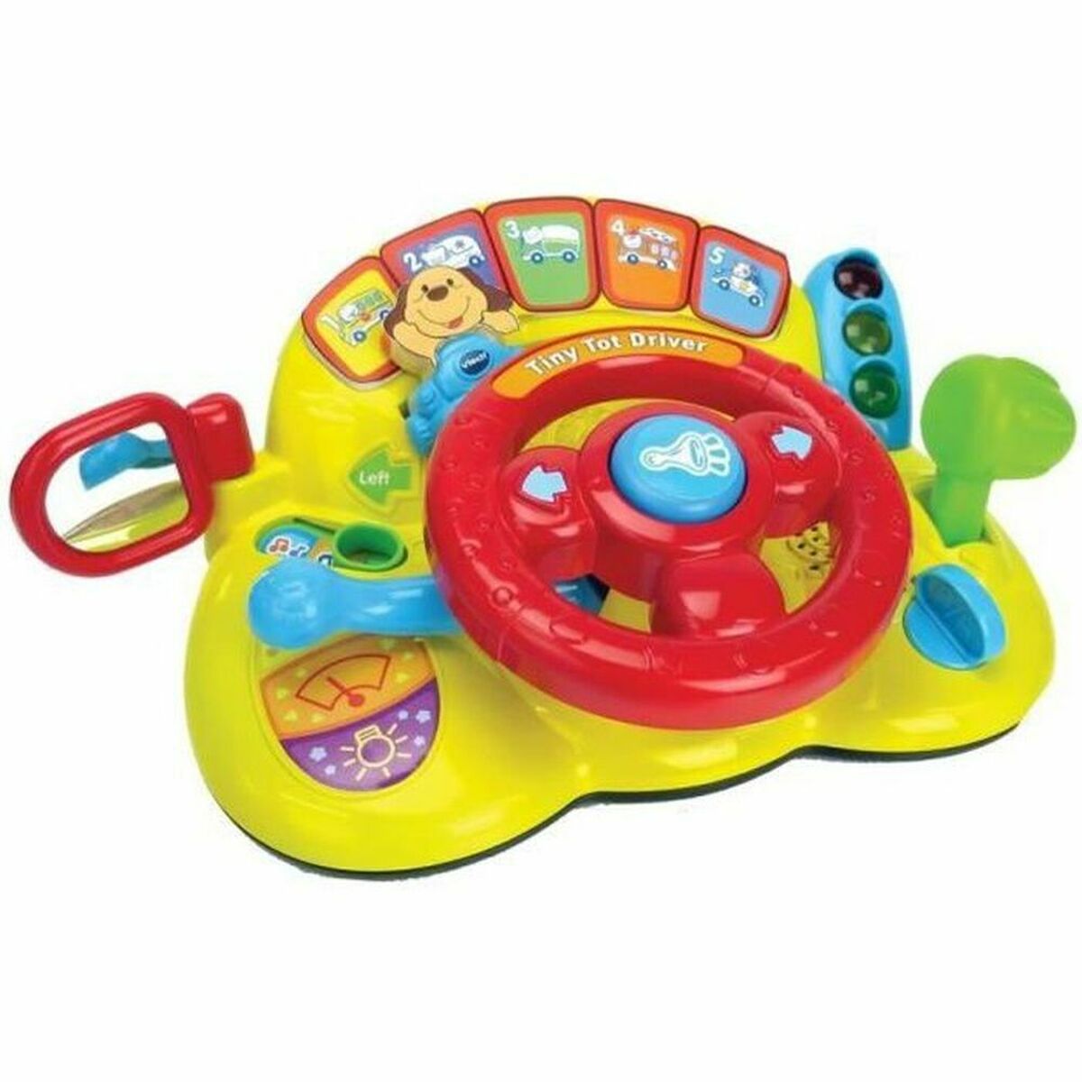 Jucărie muzicală Vtech Baby Vroum Vroum des découvertes Volan - Bebelus, Jucăriile copilăriei timpurii