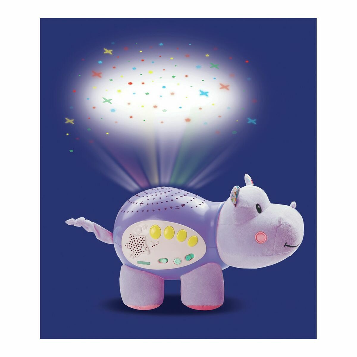 Jucărie de Pluș cu Sunet Vtech Hippo Dodo Starry Night (FR) Mov - Bebelus, Jucăriile copilăriei timpurii
