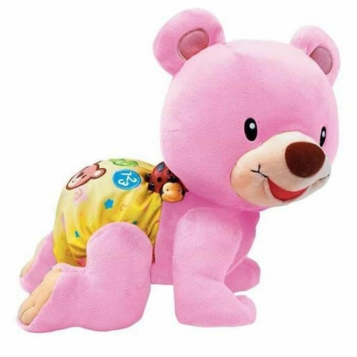 Jucărie de Pluș Vtech Baby Bear, 1,2,3 Follow Me Muzical Roz - Jucarii si jocuri, Jucării de pluș