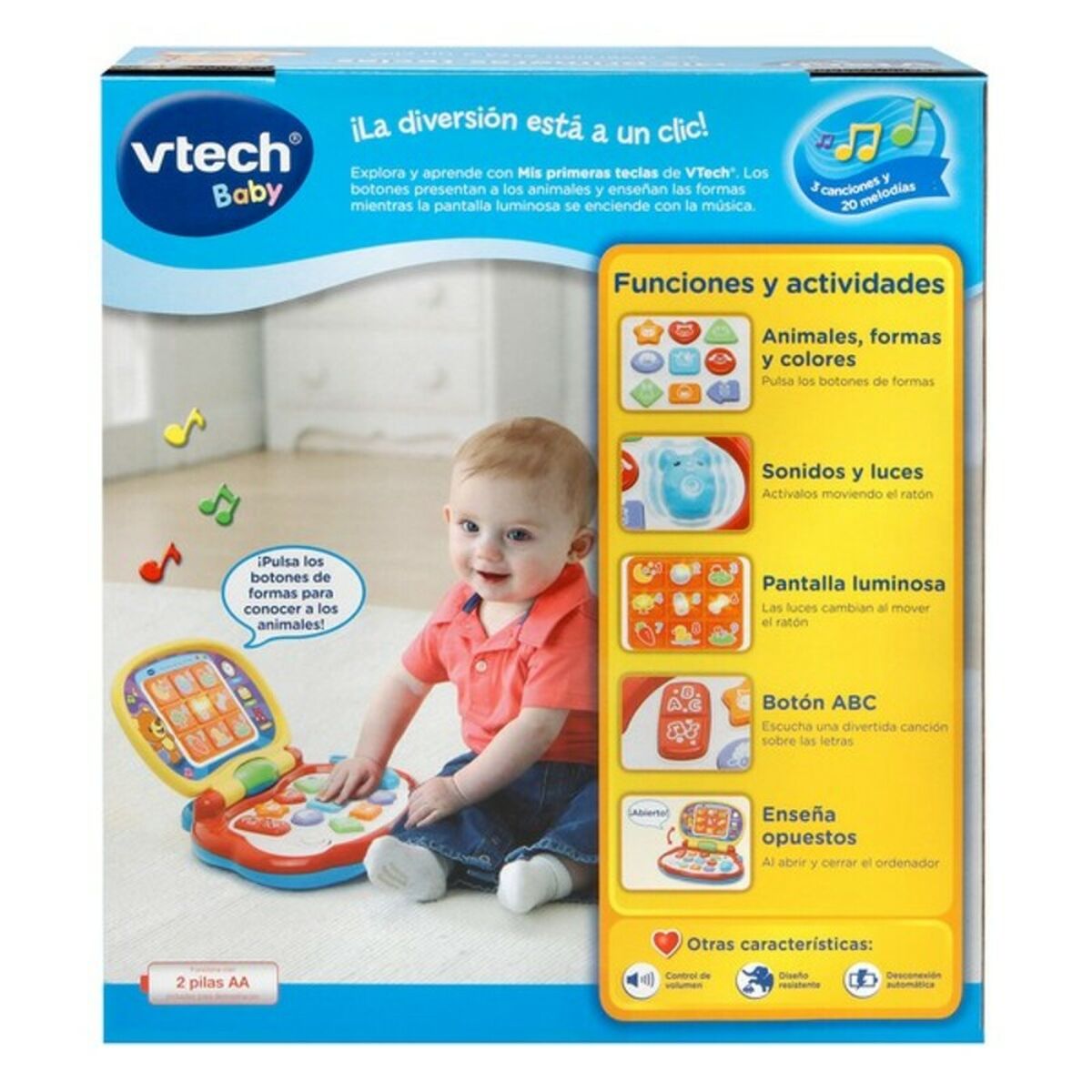 Jucărie interactivă pentru bebeluși Vtech Baby (ES) - Bebelus, Jucăriile copilăriei timpurii