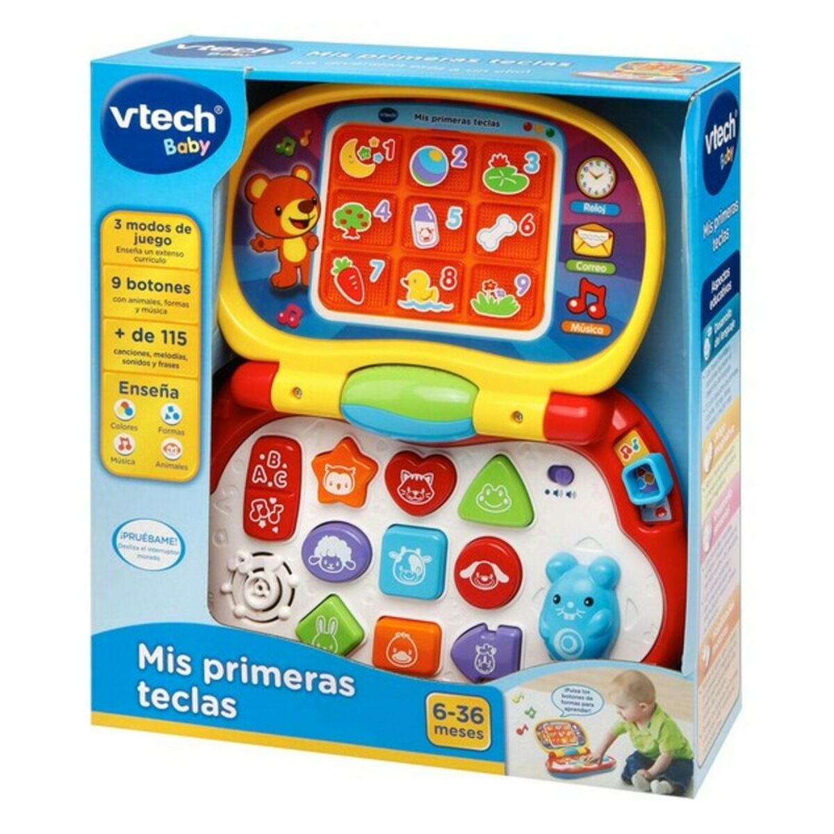 Jucărie interactivă pentru bebeluși Vtech Baby (ES) - Bebelus, Jucăriile copilăriei timpurii