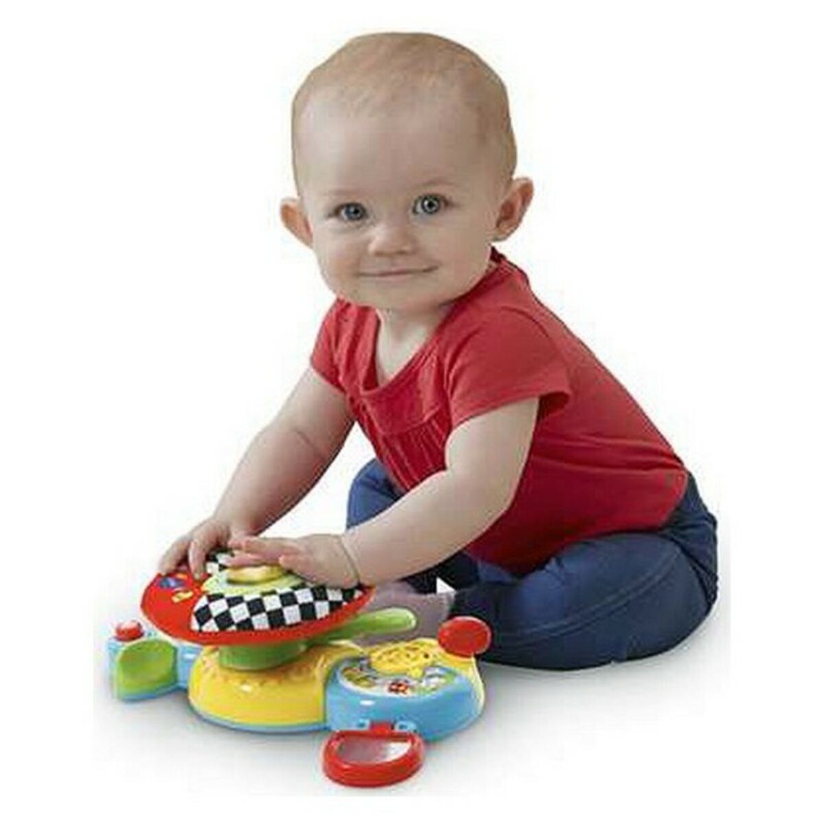 Volan pentru cărucior Vtech Sunet Lumină (Es) - Bebelus, Jucăriile copilăriei timpurii