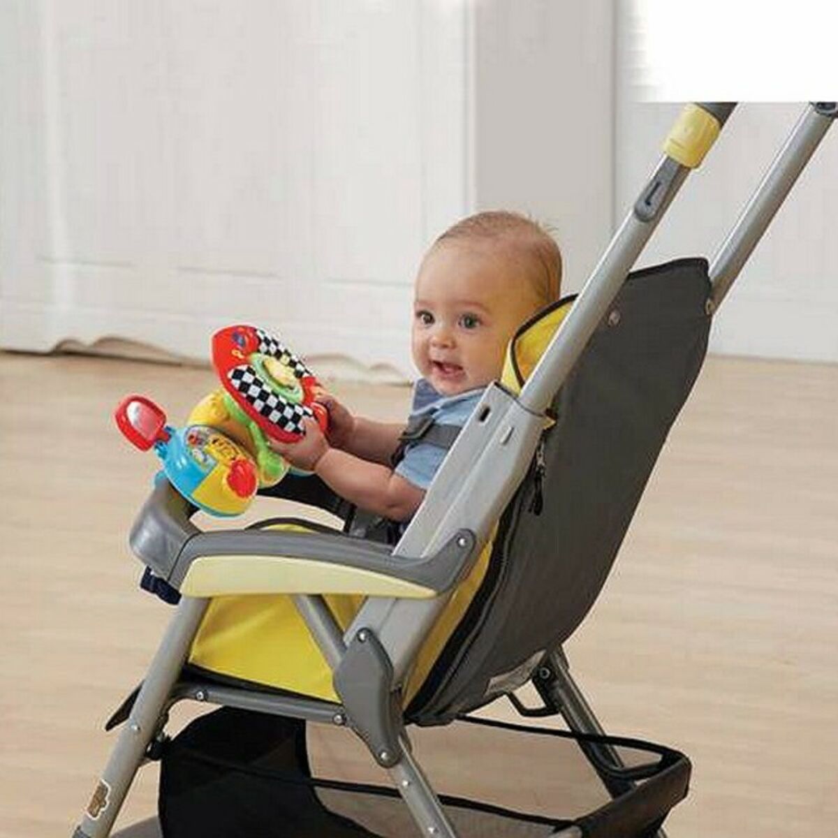 Volan pentru cărucior Vtech Sunet Lumină (Es) - Bebelus, Jucăriile copilăriei timpurii