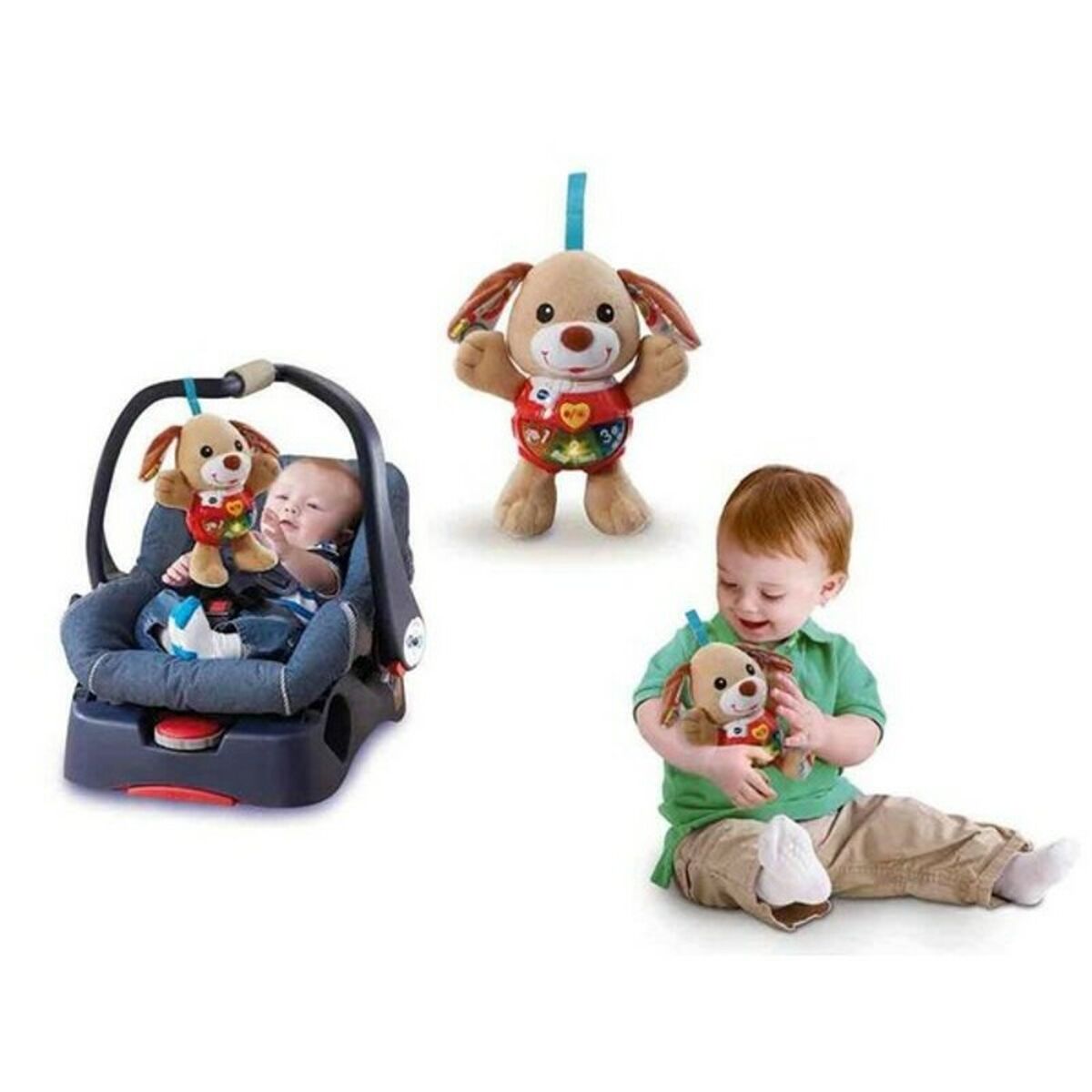 Jucărie din Pluș cu Activități pentru Bebeluși Vtech Pequeperrito (ES) - Jucarii si jocuri, Jucării de pluș