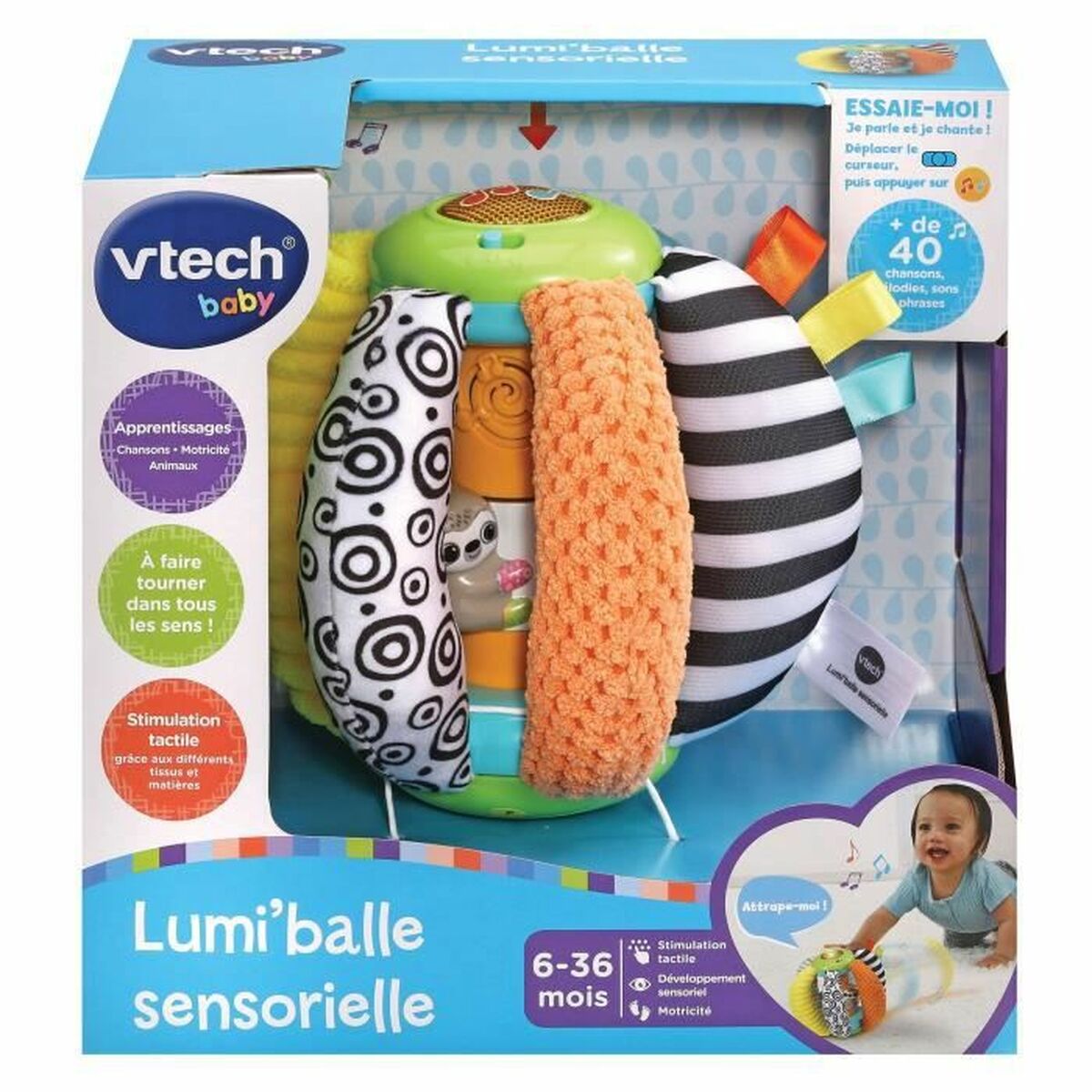 Joc Educativ Vtech Baby LUMI'BALLE SENSORIELLE - Jucarii si jocuri, Jocuri și accesorii