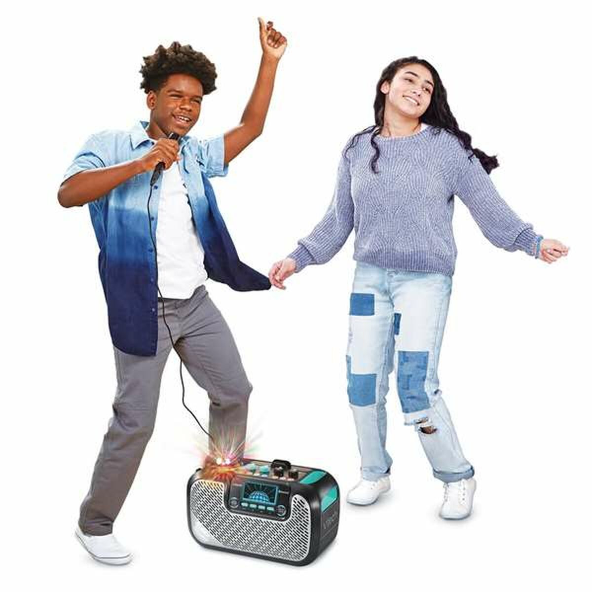 Difuzor cu Microfon Karaoke Vtech Super Sound - Jucarii si jocuri, Jucării electronice