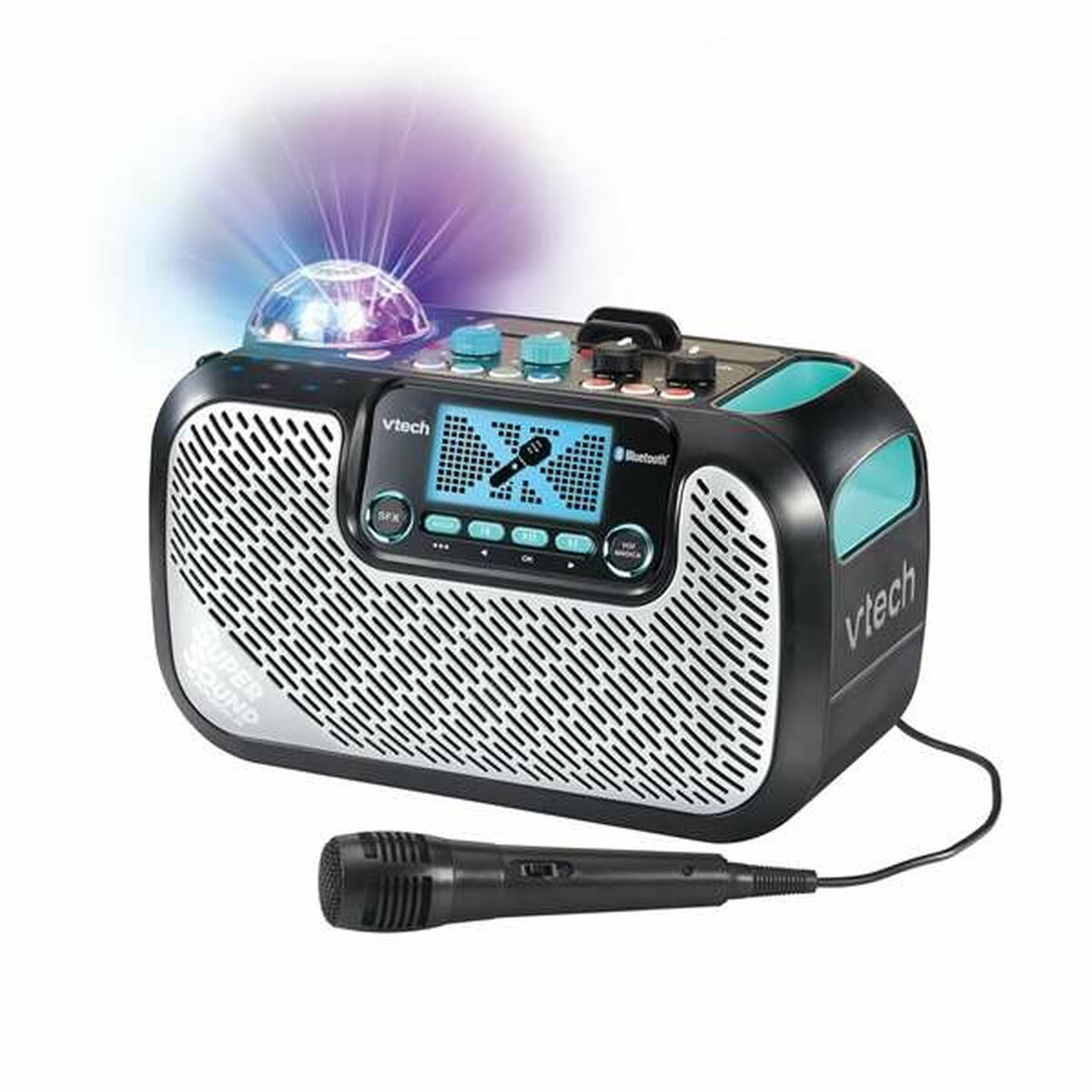 Difuzor cu Microfon Karaoke Vtech Super Sound - Jucarii si jocuri, Jucării electronice