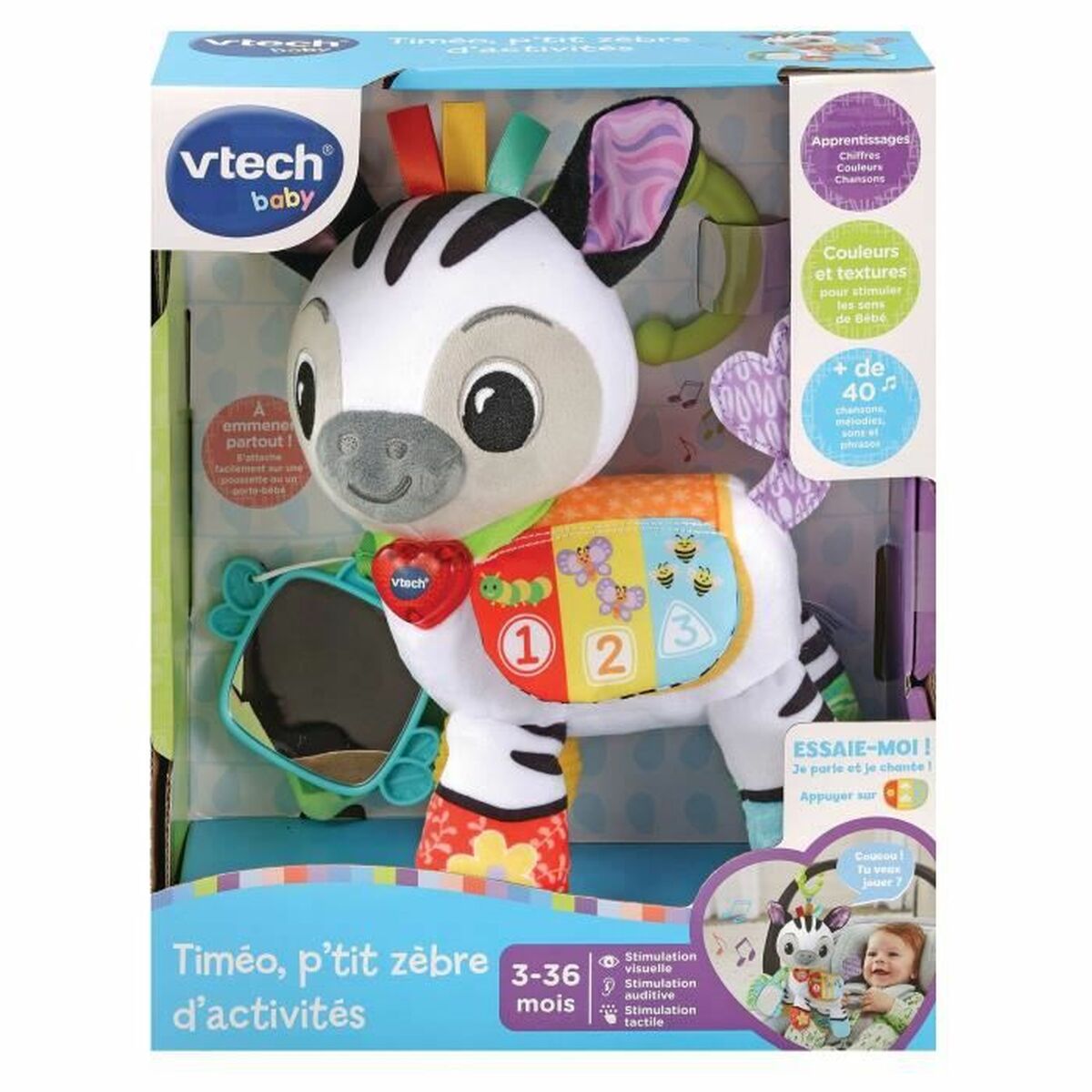 Jucărie interactivă pentru bebeluși Vtech Baby Timéo - Bebelus, Jucăriile copilăriei timpurii