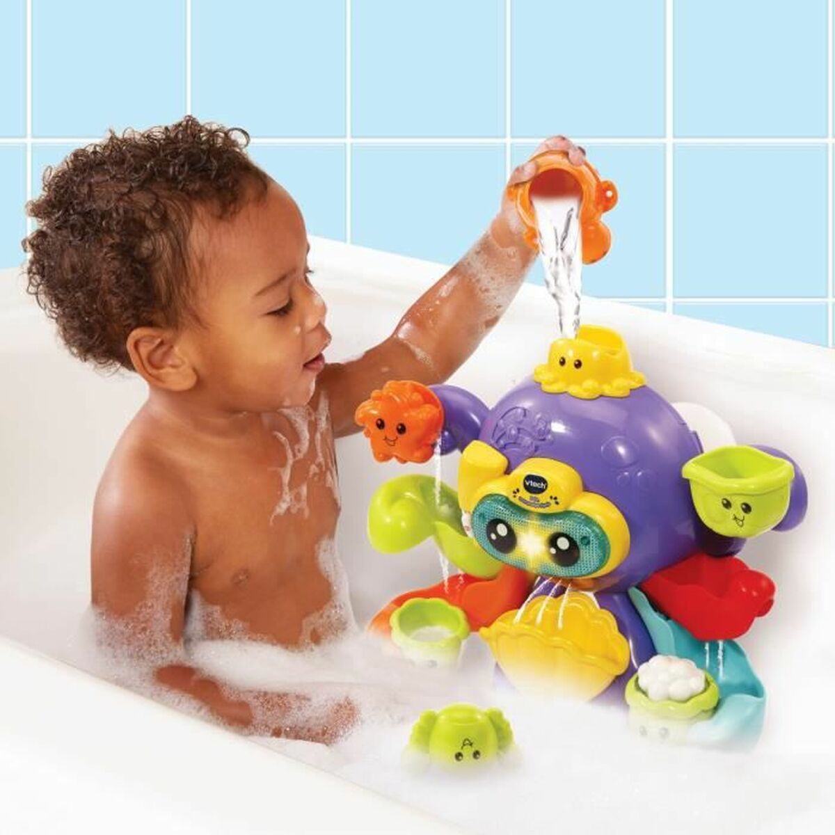 Jucării pentru Baie Vtech Baby Polo, My Funny Octopus Acustic - Acasă și bucătărie, Baie