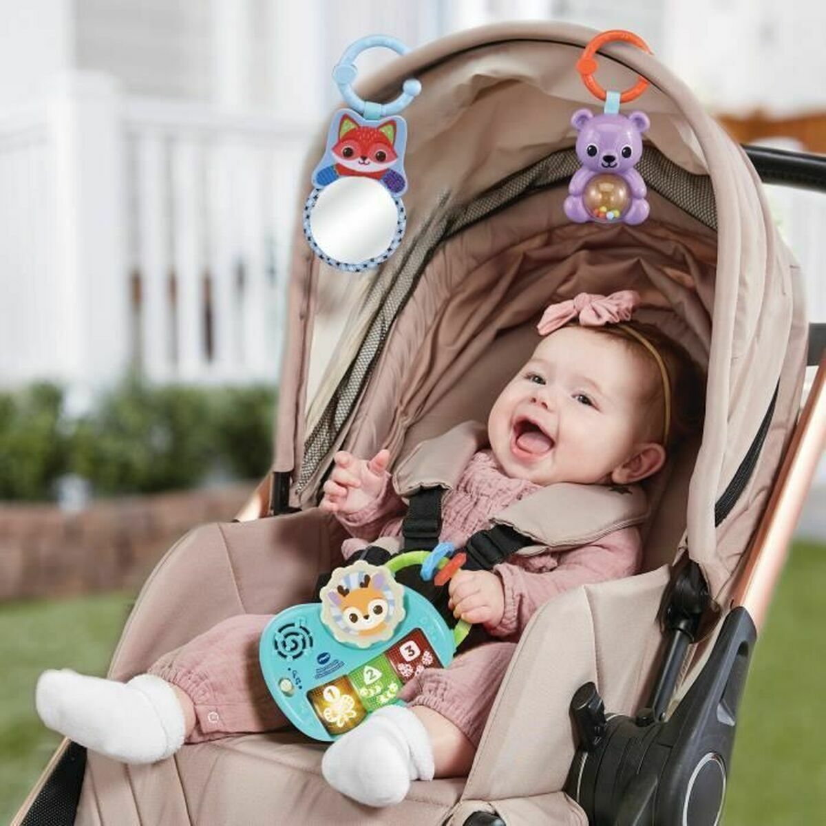 Joc de Îndemânare pentru Bebeluși Vtech Baby MON COUSSIN D'ÉVEIL SENSORIEL - Bebelus, Jucăriile copilăriei timpurii