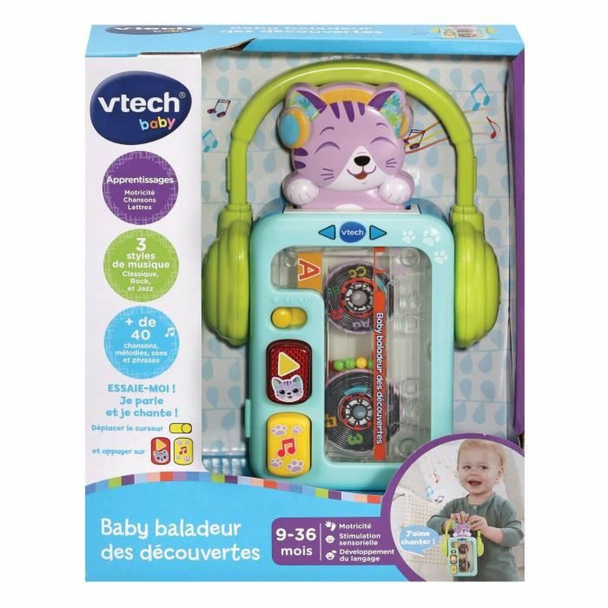 Jucărie muzicală Vtech Baby BABY DISCOVERY - Bebelus, Jucăriile copilăriei timpurii