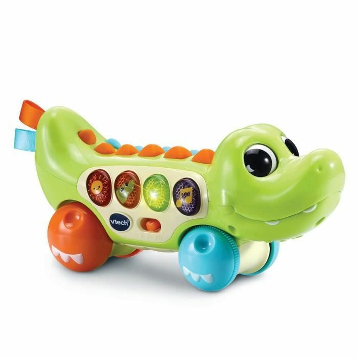 Jucărie educațională Vtech Baby Rouli Croco rigolo (FR) - Bebelus, Jucăriile copilăriei timpurii