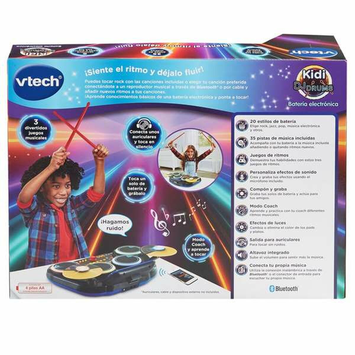 Tobe Vtech Plastic 12,7 x 46,9 x 28,1 cm - Jucarii si jocuri, Instrumente muzicale pentru copii