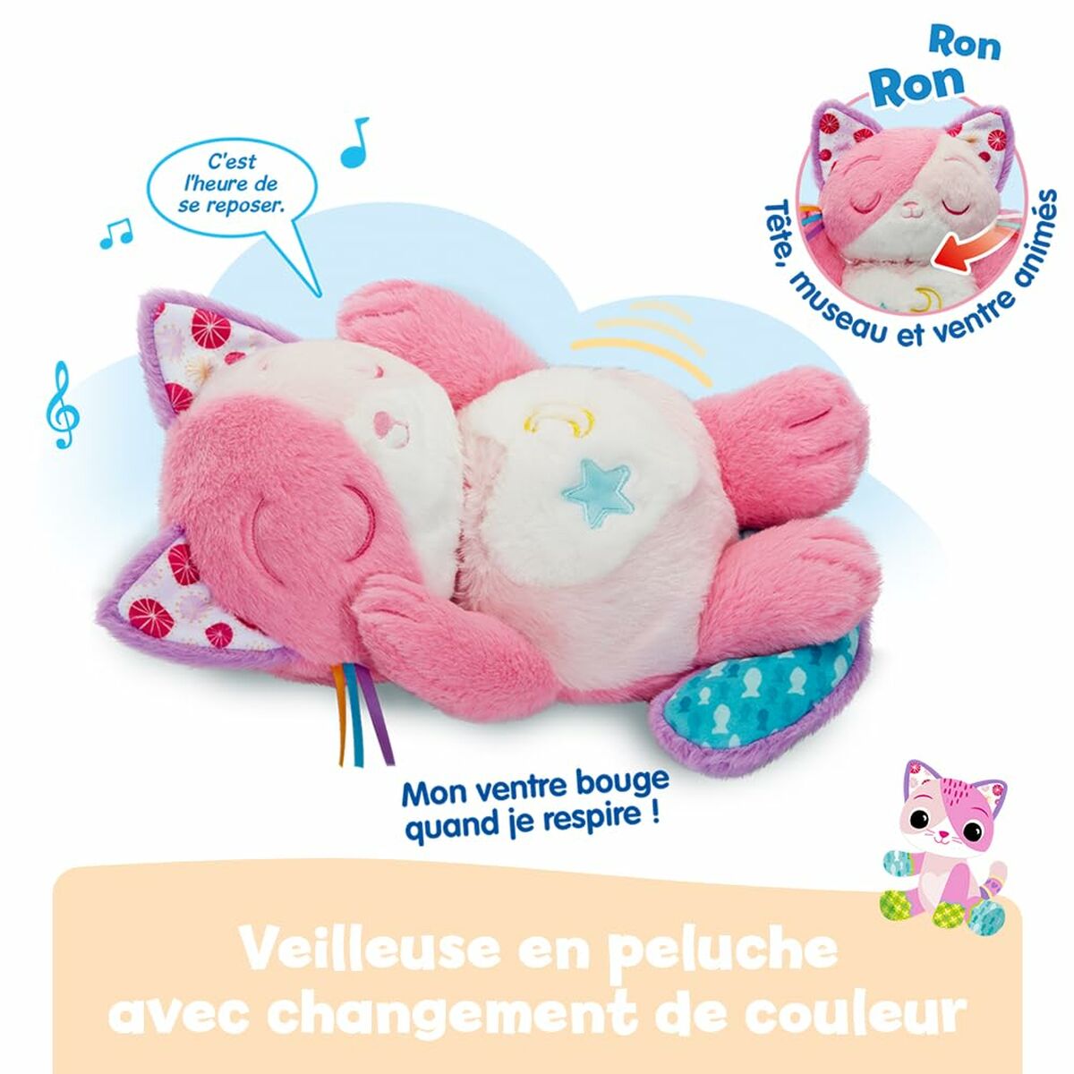 Jucărie de Pluș cu Sunet Vtech Baby - Bebelus, Dormitor