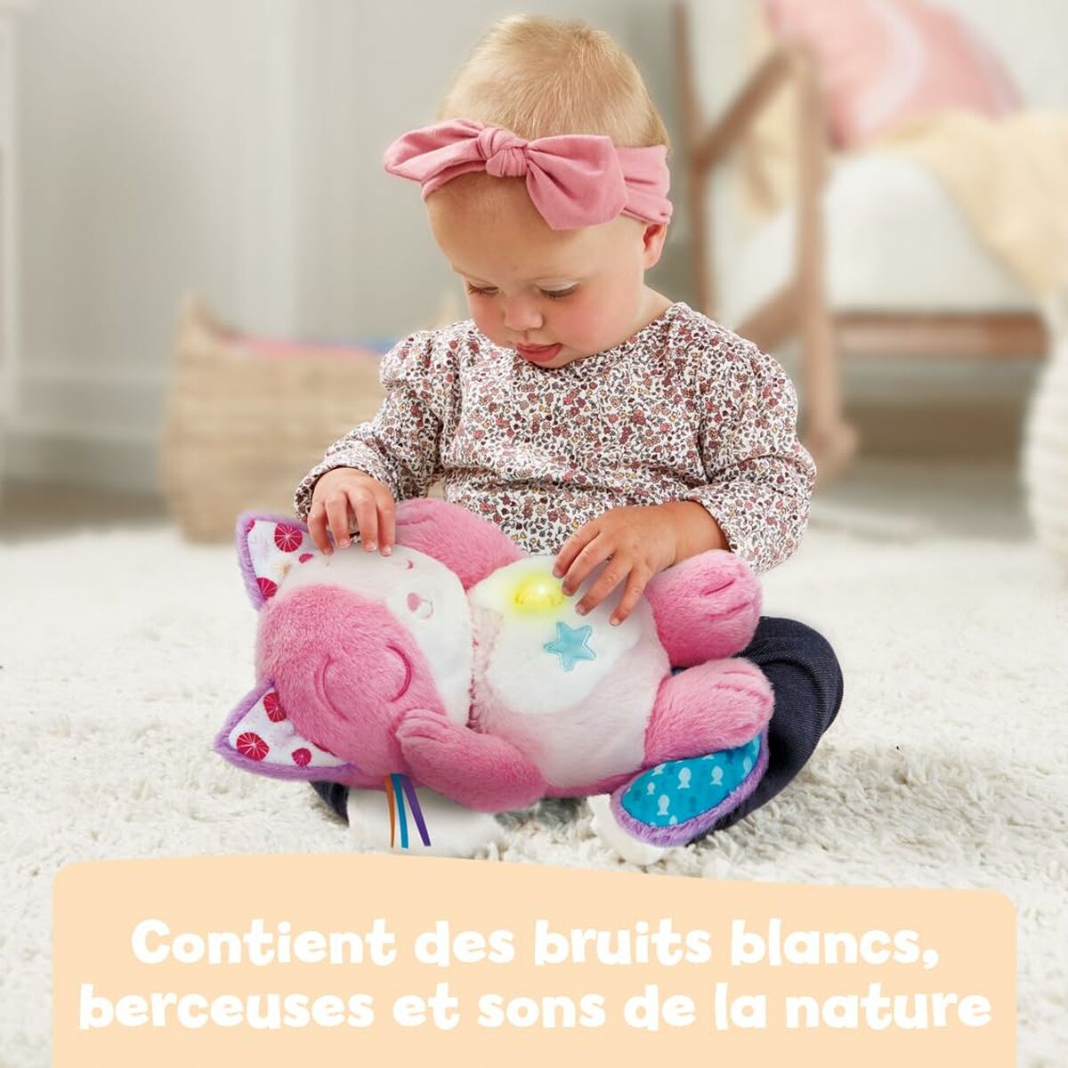 Jucărie de Pluș cu Sunet Vtech Baby - Bebelus, Dormitor