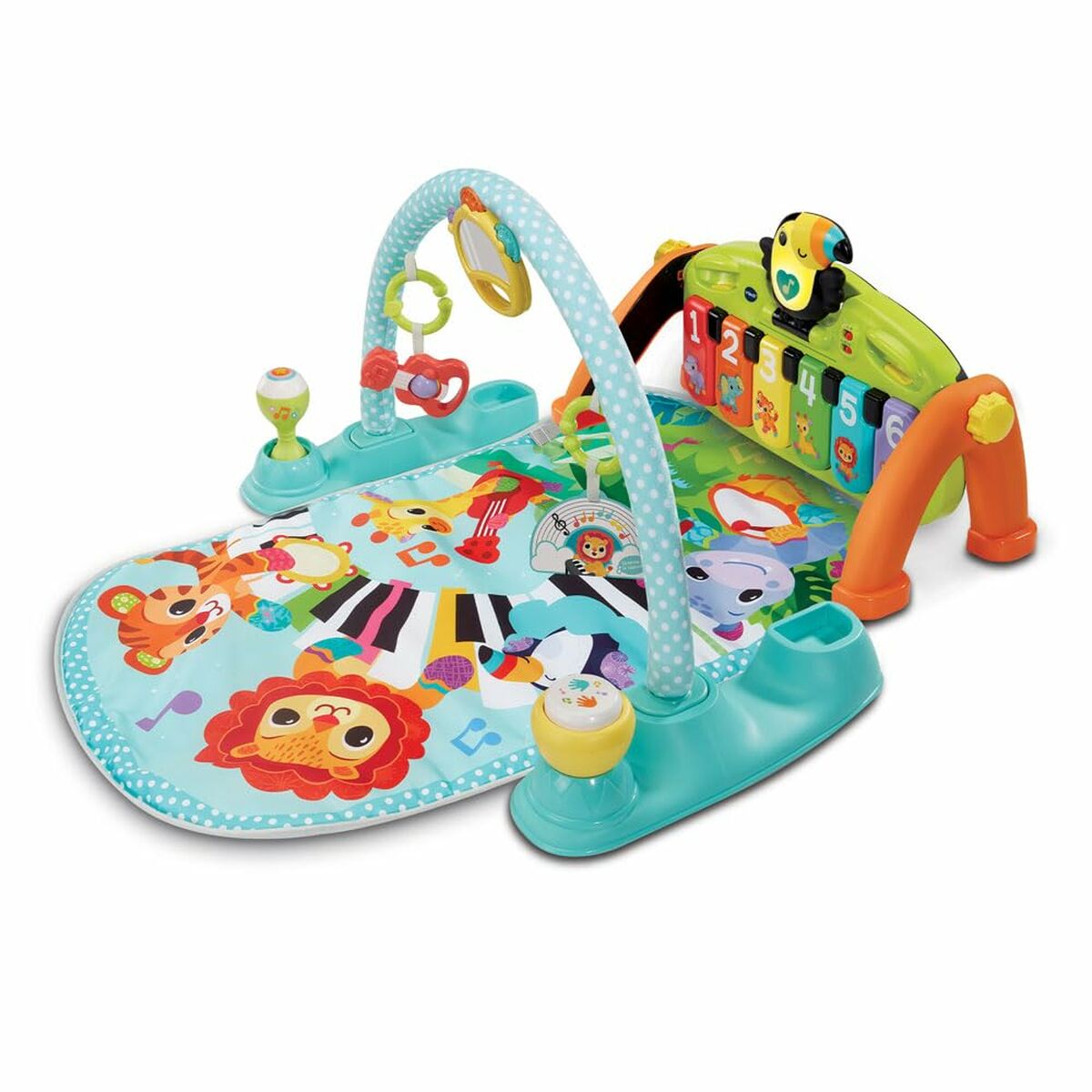Saltea de joacă Vtech Baby Tap Tap Carton Plastic Pian - Bebelus, Activitate și divertisment