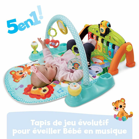 Saltea de joacă Vtech Baby Tap Tap Carton Plastic Pian - Bebelus, Activitate și divertisment