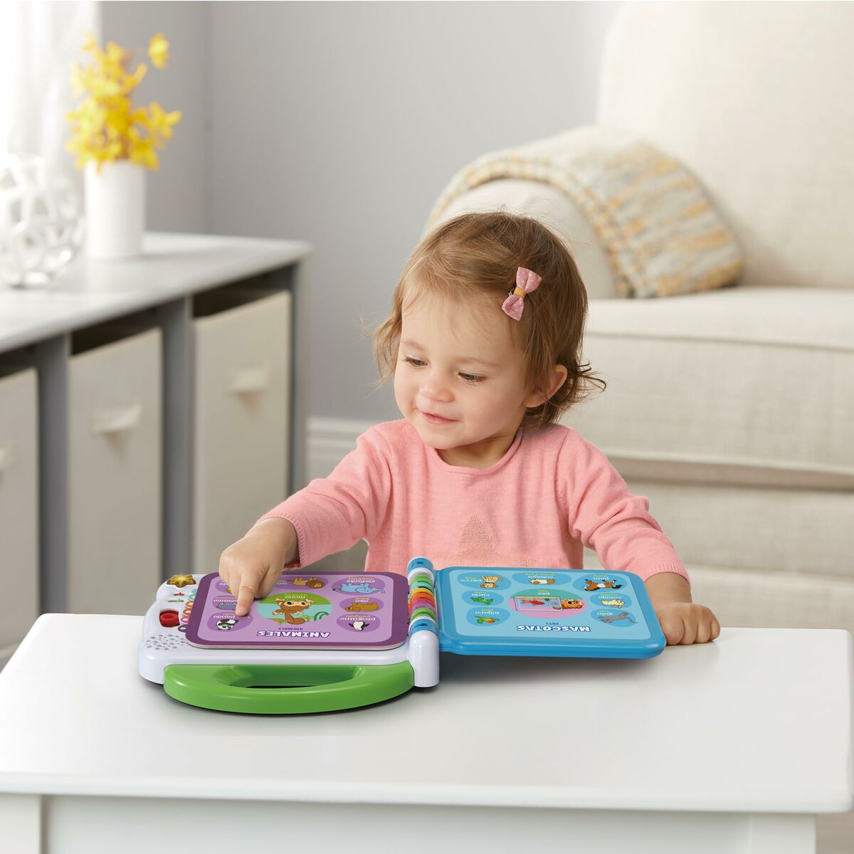 Cartea interactivă pentru copii Vtech Mis primeras 100 palabras - Bebelus, Jucăriile copilăriei timpurii