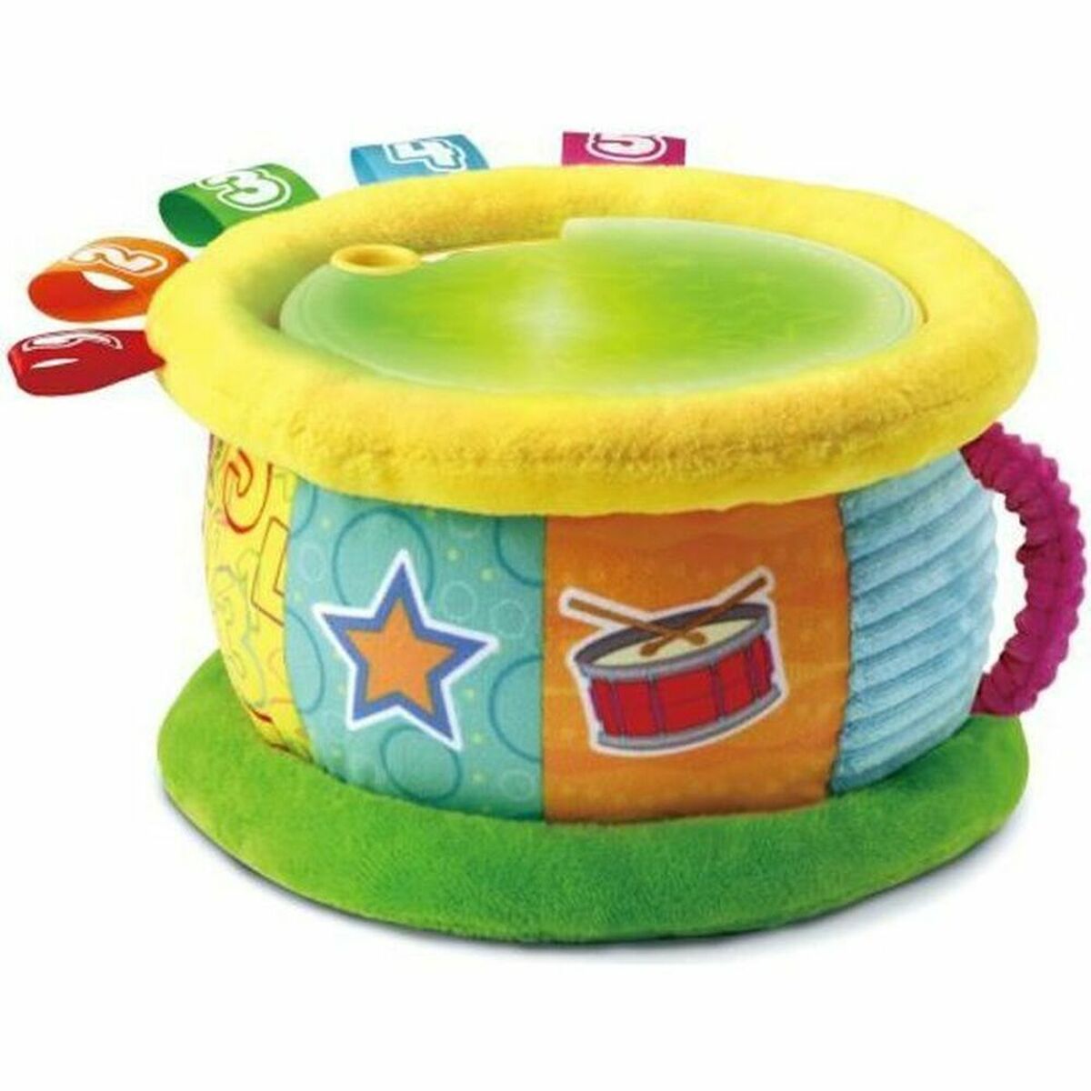Cilindru Vtech Baby Tambour Lumi Magique (FR) Plastic (1 Piese) - Jucarii si jocuri, Instrumente muzicale pentru copii