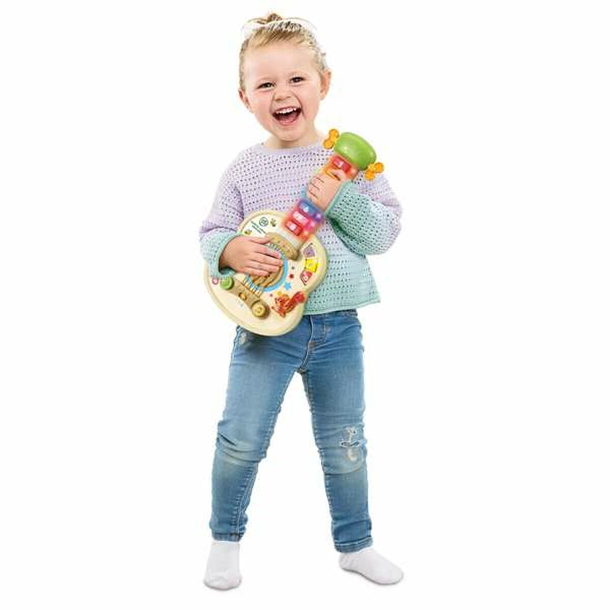 Chitară pentru Copii Vtech 36,5 x 18,6 x 5,5 cm - Jucarii si jocuri, Instrumente muzicale pentru copii