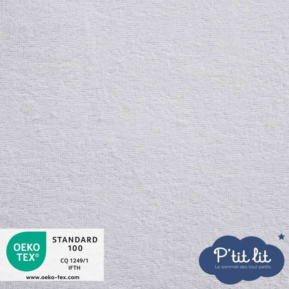 Protector de pătuț P'TIT LIT 70 x 140 cm Alb 25 Piese (25 Unități) - Bebelus, Dormitor